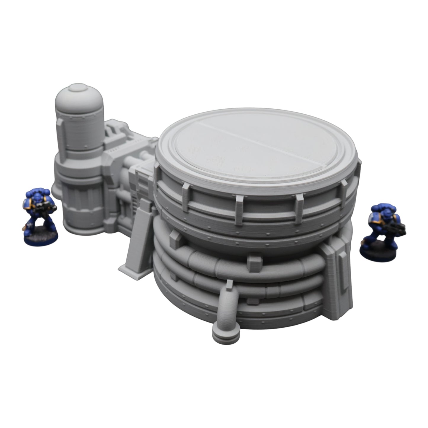 Wargaming 28mm scatter terrain scenery showing 3D-printed item that is compatible with games such as Warhammer 40K, Star Wars Legions, D+D, Dungeons and Dragons, Sci-Fi, Fantasy and other miniature tabletop games. Brand Jawar3d found at www.jawar3d.co.uk.