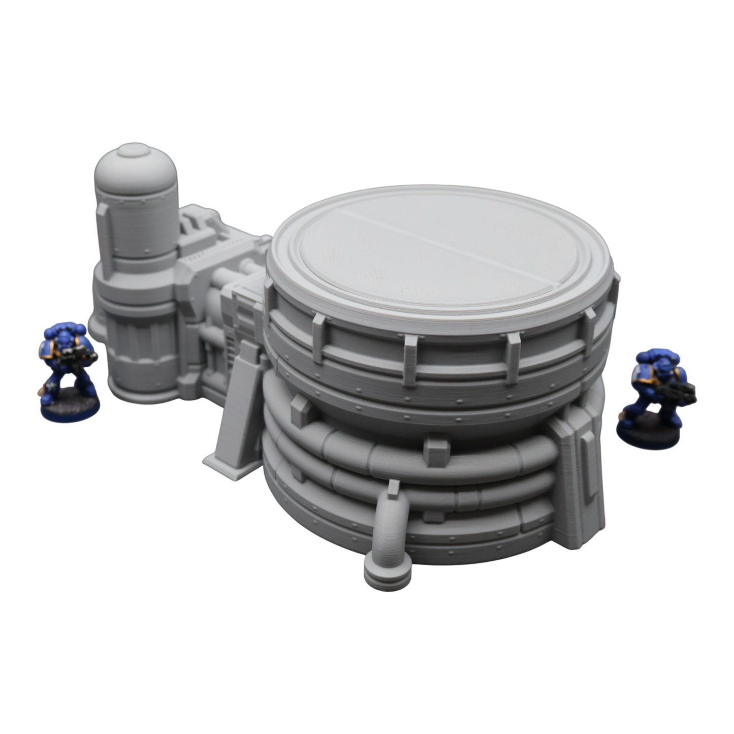 Wargaming 28mm scatter terrain scenery showing 3D-printed item that is compatible with games such as Warhammer 40K, Star Wars Legions, D+D, Dungeons and Dragons, Sci-Fi, Fantasy and other miniature tabletop games. Brand Jawar3d found at www.jawar3d.co.uk.