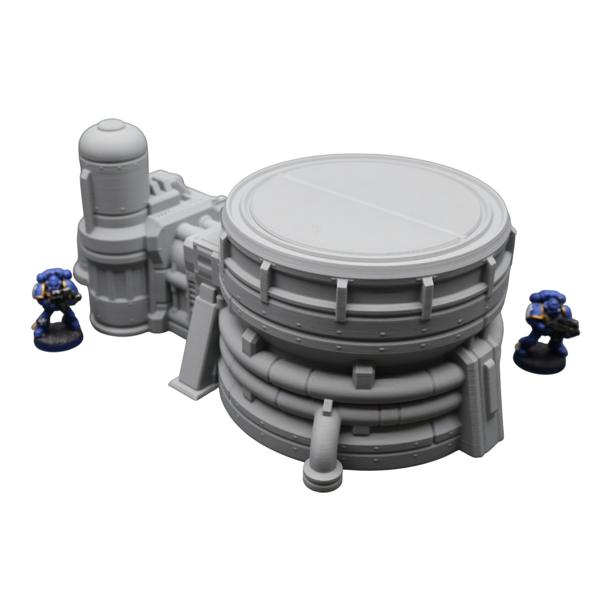 Wargaming 28mm scatter terrain scenery showing 3D-printed item that is compatible with games such as Warhammer 40K, Star Wars Legions, D+D, Dungeons and Dragons, Sci-Fi, Fantasy and other miniature tabletop games. Brand Jawar3d found at www.jawar3d.co.uk.
