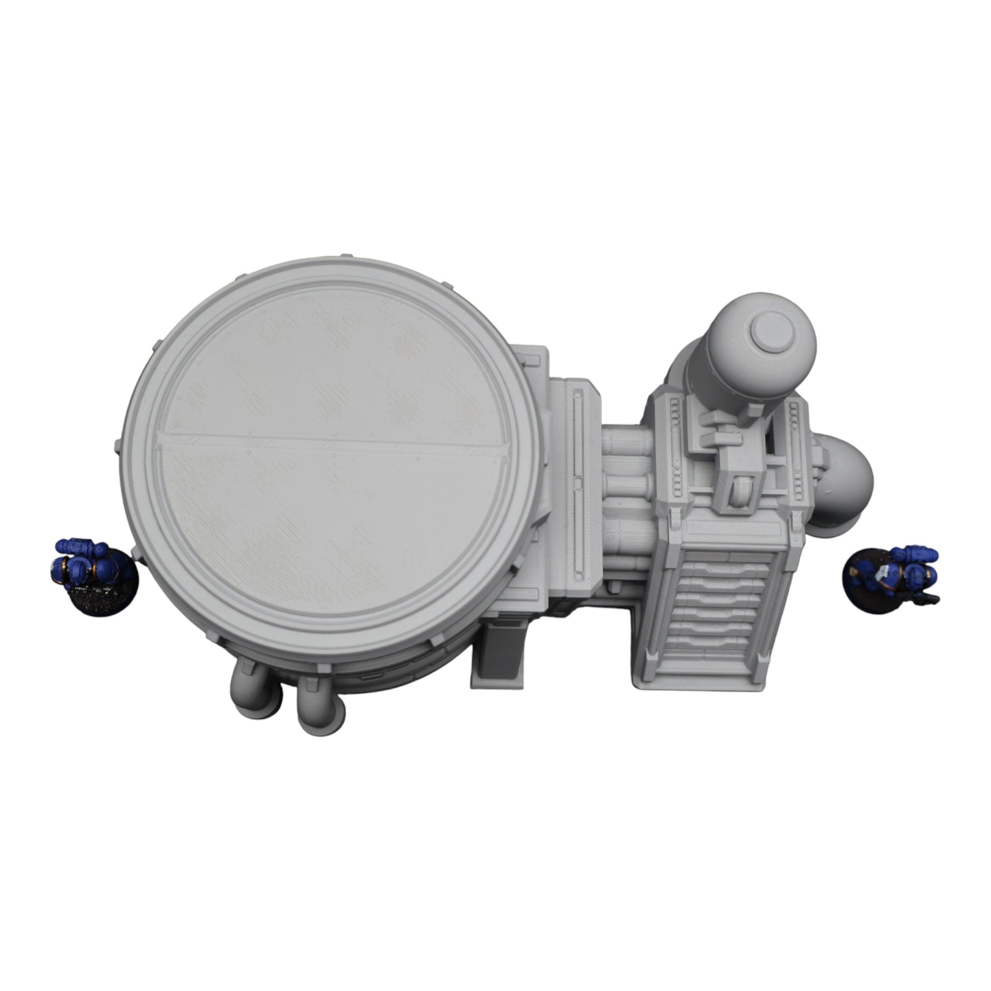Wargaming 28mm scatter terrain scenery showing 3D-printed item that is compatible with games such as Warhammer 40K, Star Wars Legions, D+D, Dungeons and Dragons, Sci-Fi, Fantasy and other miniature tabletop games. Brand Jawar3d found at www.jawar3d.co.uk.