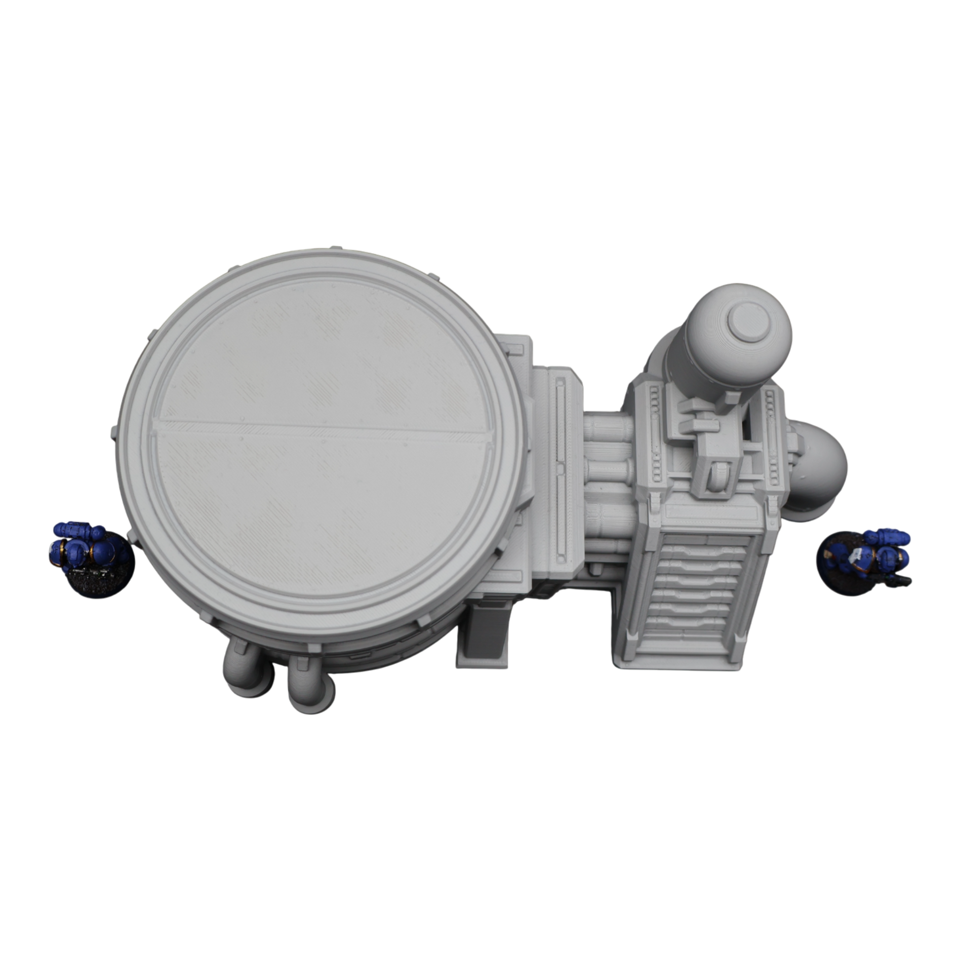Wargaming 28mm scatter terrain scenery showing 3D-printed item that is compatible with games such as Warhammer 40K, Star Wars Legions, D+D, Dungeons and Dragons, Sci-Fi, Fantasy and other miniature tabletop games. Brand Jawar3d found at www.jawar3d.co.uk.