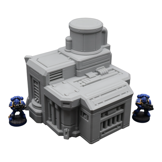 Wargaming 28mm scatter terrain scenery showing 3D-printed item that is compatible with games such as Warhammer 40K, Star Wars Legions, D+D, Dungeons and Dragons, Sci-Fi, Fantasy and other miniature tabletop games. Brand Jawar3d found at www.jawar3d.co.uk.