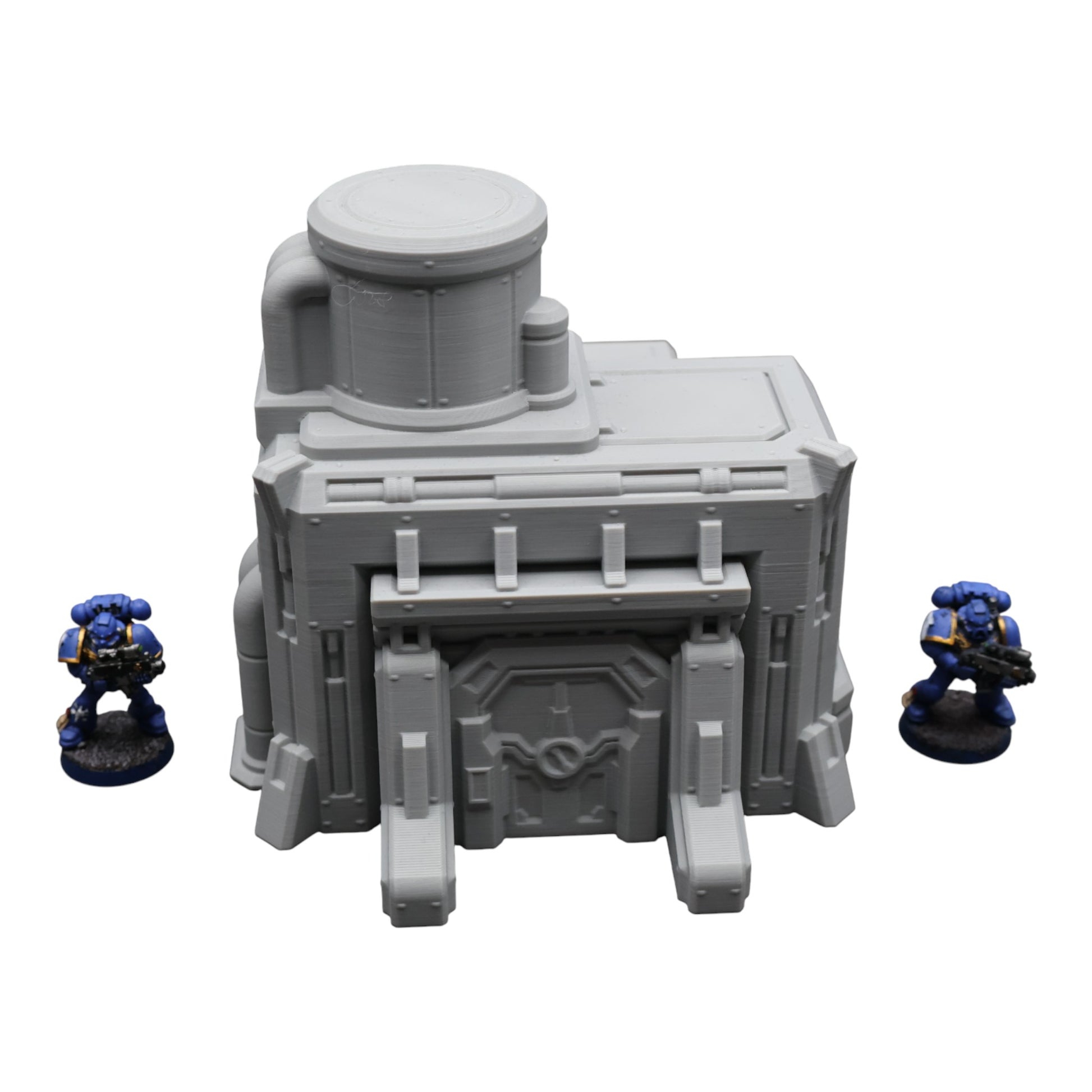 Wargaming 28mm scatter terrain scenery showing 3D-printed item that is compatible with games such as Warhammer 40K, Star Wars Legions, D+D, Dungeons and Dragons, Sci-Fi, Fantasy and other miniature tabletop games. Brand Jawar3d found at www.jawar3d.co.uk.