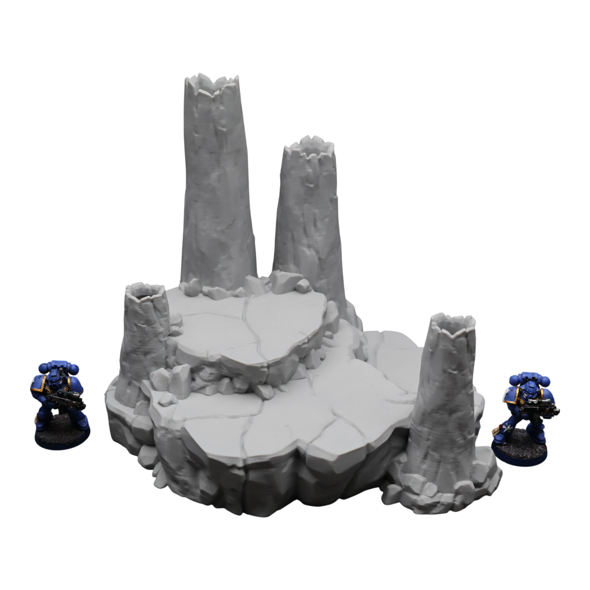 Wargaming 28mm scatter terrain scenery showing 3D-printed item that is compatible with games such as Warhammer 40K, Star Wars Legions, D+D, Dungeons and Dragons, Sci-Fi, Fantasy and other miniature tabletop games. Brand Jawar3d found at www.jawar3d.co.uk.