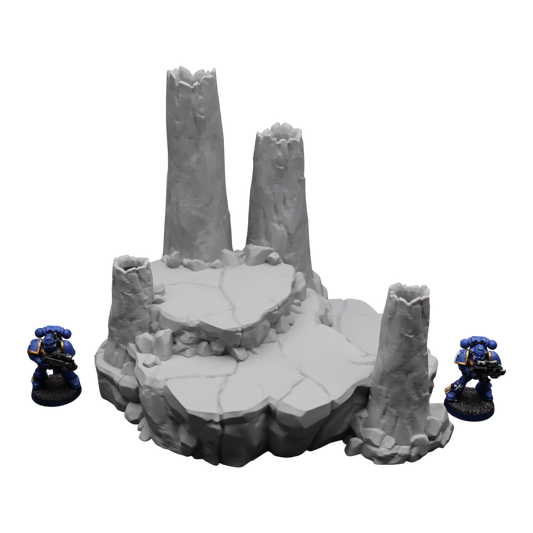 Wargaming 28mm scatter terrain scenery showing 3D-printed item that is compatible with games such as Warhammer 40K, Star Wars Legions, D+D, Dungeons and Dragons, Sci-Fi, Fantasy and other miniature tabletop games. Brand Jawar3d found at www.jawar3d.co.uk.