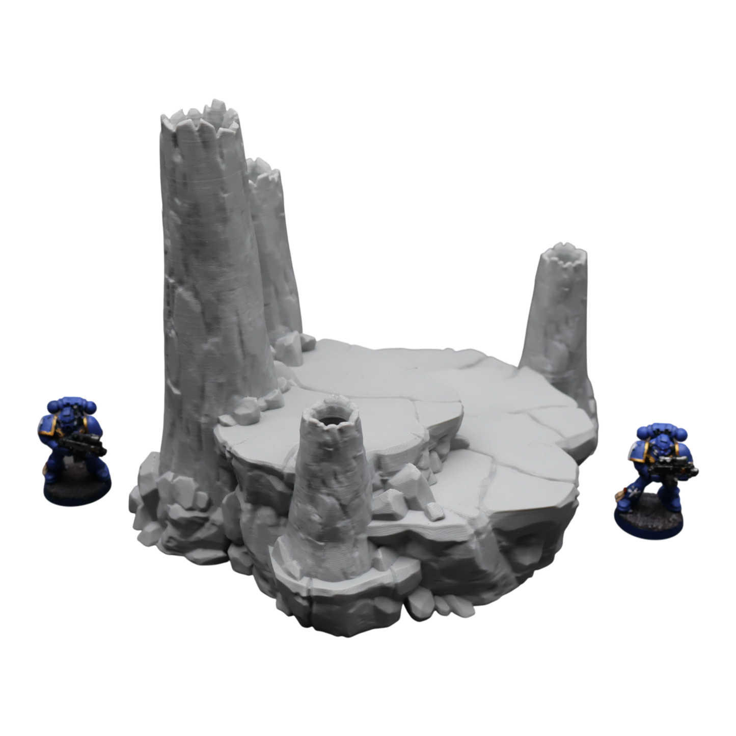Wargaming 28mm scatter terrain scenery showing 3D-printed item that is compatible with games such as Warhammer 40K, Star Wars Legions, D+D, Dungeons and Dragons, Sci-Fi, Fantasy and other miniature tabletop games. Brand Jawar3d found at www.jawar3d.co.uk.