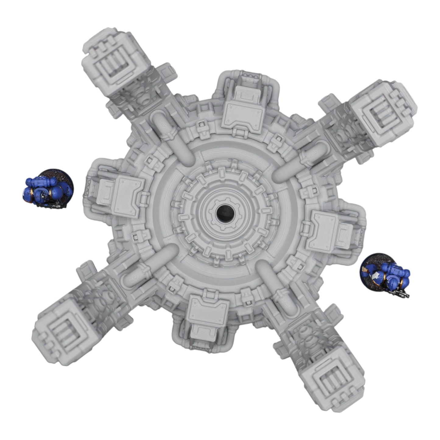 Wargaming 28mm scatter terrain scenery showing 3D-printed item that is compatible with games such as Warhammer 40K, Star Wars Legions, D+D, Dungeons and Dragons, Sci-Fi, Fantasy and other miniature tabletop games. Brand Jawar3d found at www.jawar3d.co.uk.