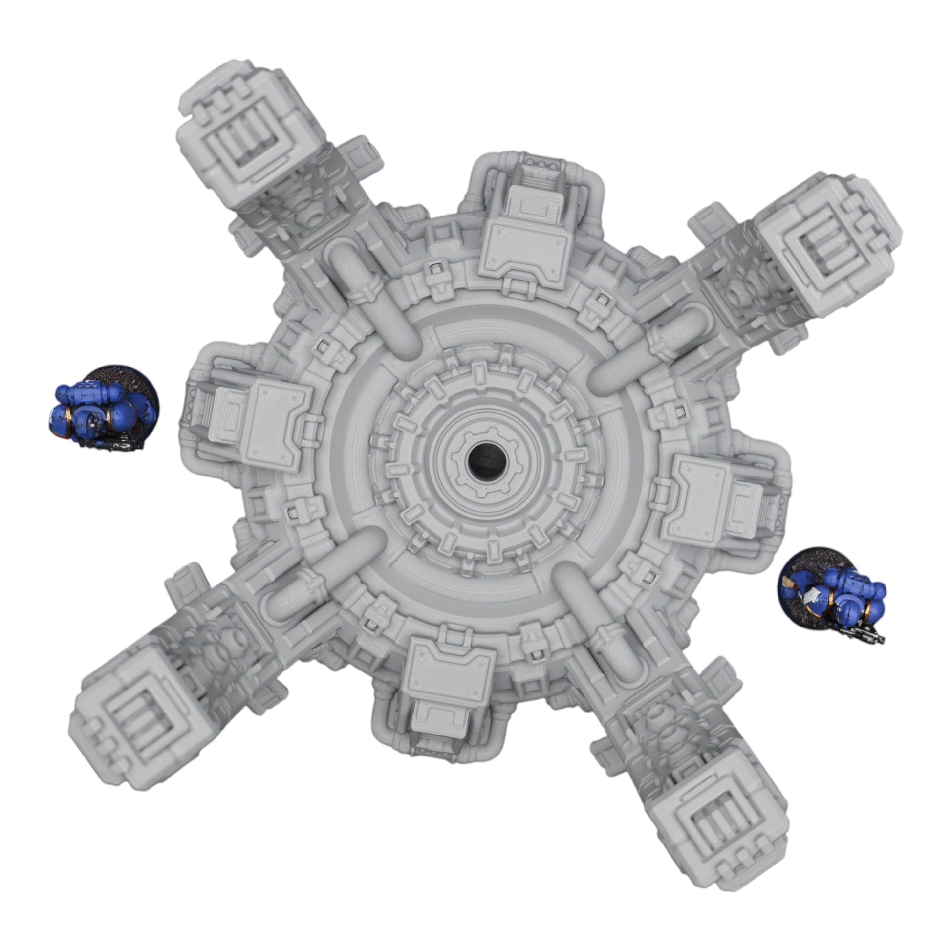 Wargaming 28mm scatter terrain scenery showing 3D-printed item that is compatible with games such as Warhammer 40K, Star Wars Legions, D+D, Dungeons and Dragons, Sci-Fi, Fantasy and other miniature tabletop games. Brand Jawar3d found at www.jawar3d.co.uk.