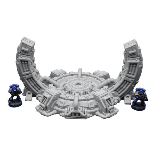 Wargaming 28mm scatter terrain scenery showing 3D-printed item that is compatible with games such as Warhammer 40K, Star Wars Legions, D+D, Dungeons and Dragons, Sci-Fi, Fantasy and other miniature tabletop games. Brand Jawar3d found at www.jawar3d.co.uk.