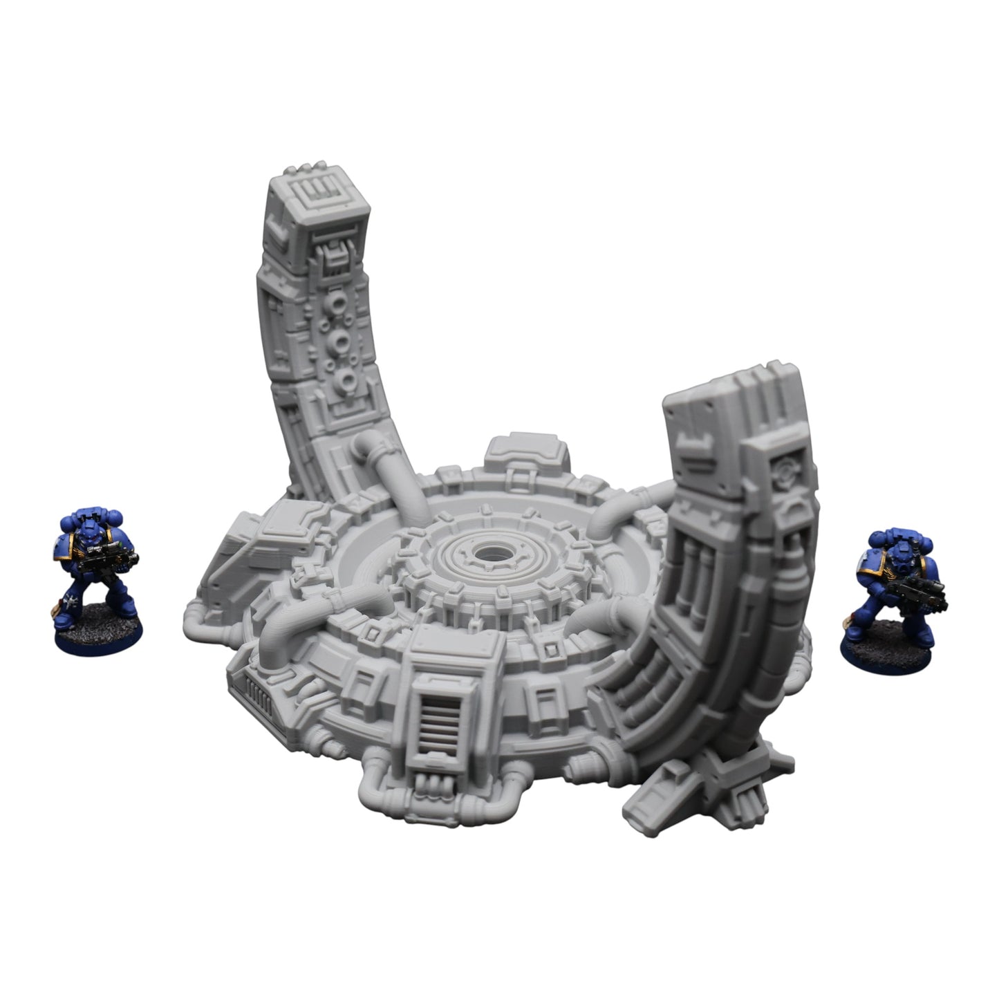 Wargaming 28mm scatter terrain scenery showing 3D-printed item that is compatible with games such as Warhammer 40K, Star Wars Legions, D+D, Dungeons and Dragons, Sci-Fi, Fantasy and other miniature tabletop games. Brand Jawar3d found at www.jawar3d.co.uk.