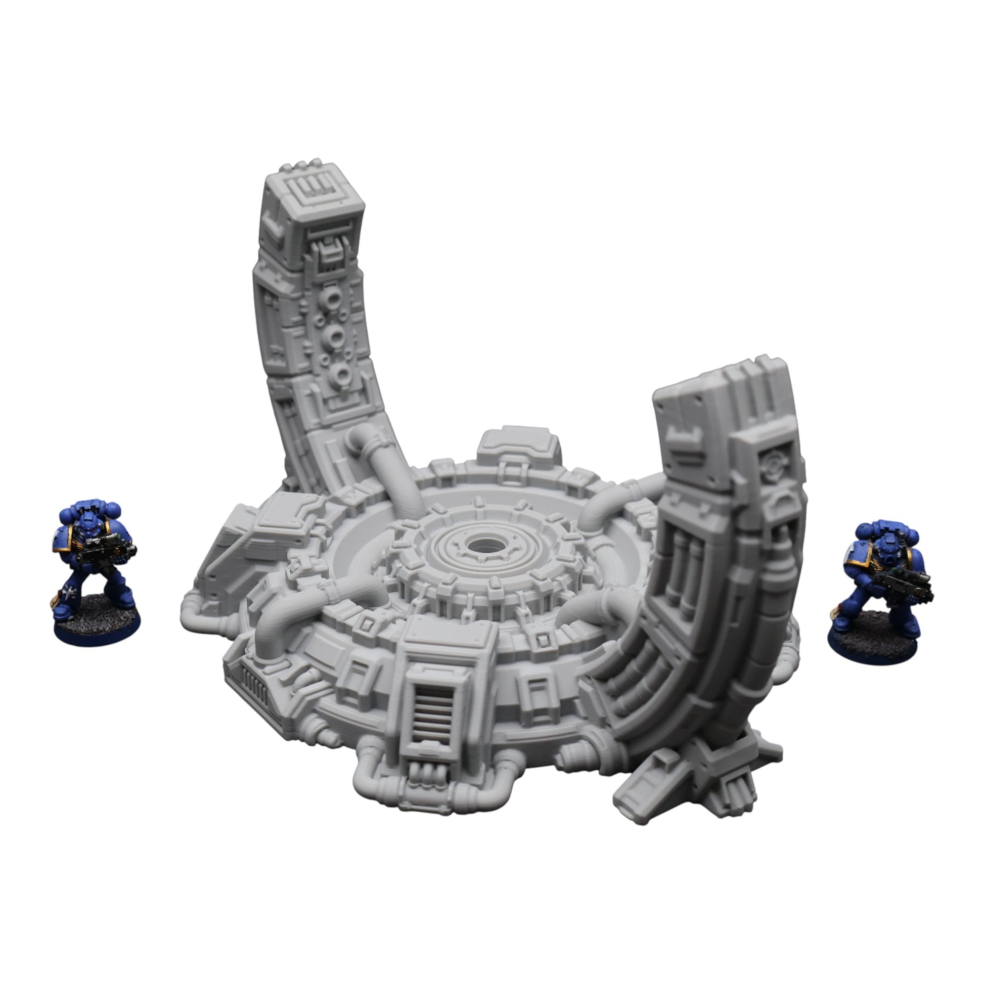 Wargaming 28mm scatter terrain scenery showing 3D-printed item that is compatible with games such as Warhammer 40K, Star Wars Legions, D+D, Dungeons and Dragons, Sci-Fi, Fantasy and other miniature tabletop games. Brand Jawar3d found at www.jawar3d.co.uk.