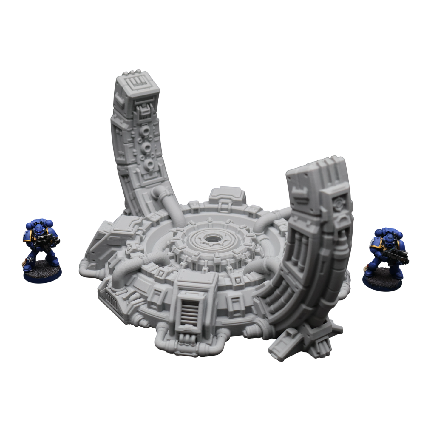 Wargaming 28mm scatter terrain scenery showing 3D-printed item that is compatible with games such as Warhammer 40K, Star Wars Legions, D+D, Dungeons and Dragons, Sci-Fi, Fantasy and other miniature tabletop games. Brand Jawar3d found at www.jawar3d.co.uk.