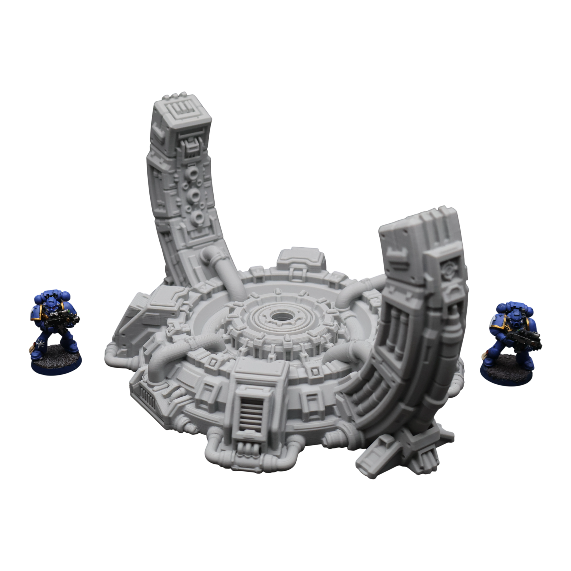 Wargaming 28mm scatter terrain scenery showing 3D-printed item that is compatible with games such as Warhammer 40K, Star Wars Legions, D+D, Dungeons and Dragons, Sci-Fi, Fantasy and other miniature tabletop games. Brand Jawar3d found at www.jawar3d.co.uk.