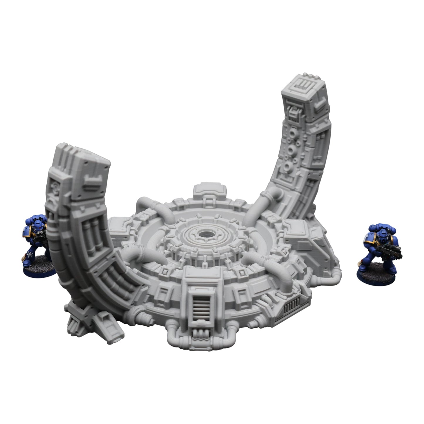 Wargaming 28mm scatter terrain scenery showing 3D-printed item that is compatible with games such as Warhammer 40K, Star Wars Legions, D+D, Dungeons and Dragons, Sci-Fi, Fantasy and other miniature tabletop games. Brand Jawar3d found at www.jawar3d.co.uk.
