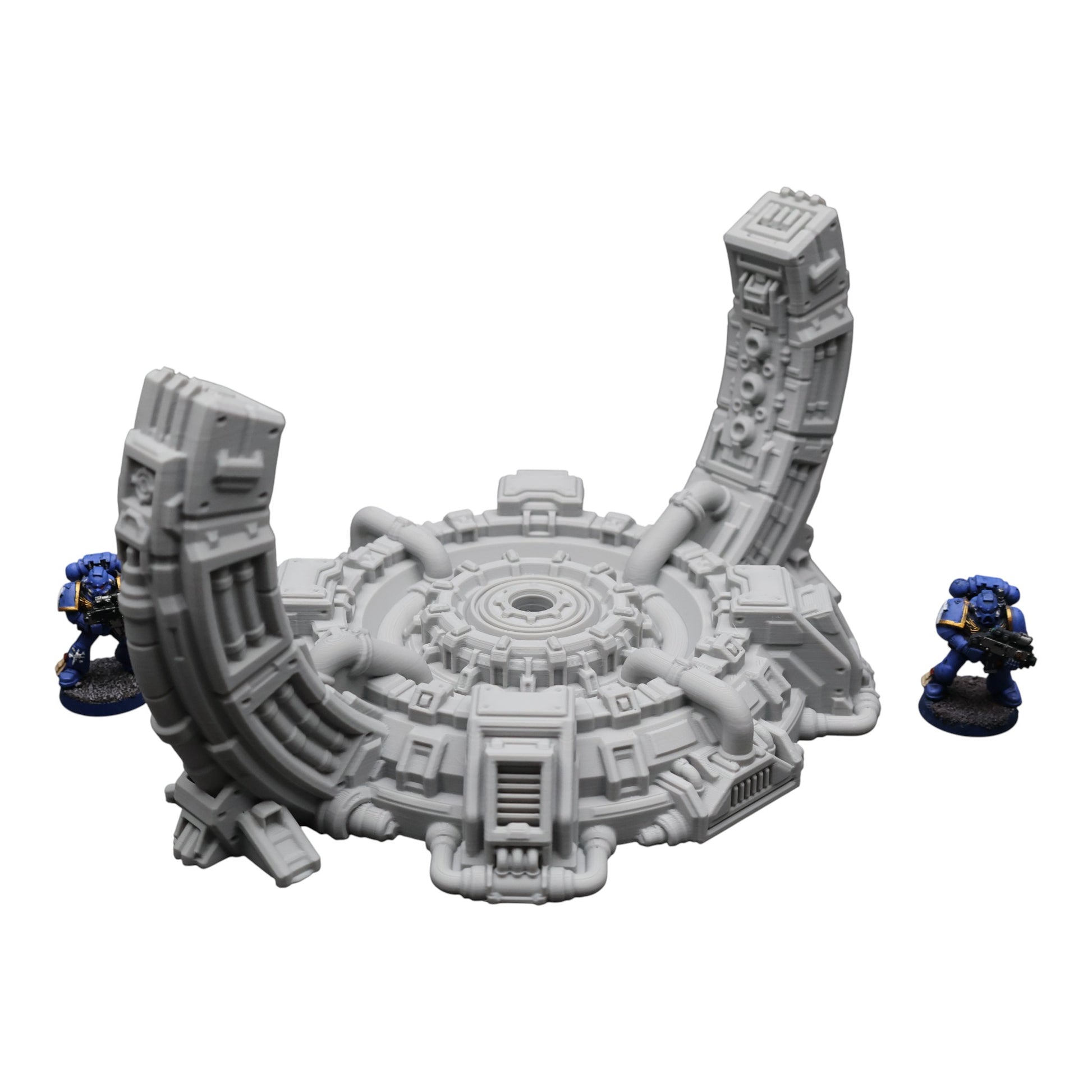 Wargaming 28mm scatter terrain scenery showing 3D-printed item that is compatible with games such as Warhammer 40K, Star Wars Legions, D+D, Dungeons and Dragons, Sci-Fi, Fantasy and other miniature tabletop games. Brand Jawar3d found at www.jawar3d.co.uk.