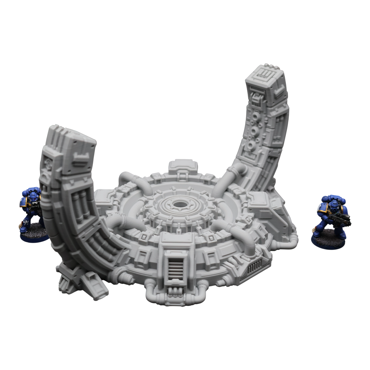 Wargaming 28mm scatter terrain scenery showing 3D-printed item that is compatible with games such as Warhammer 40K, Star Wars Legions, D+D, Dungeons and Dragons, Sci-Fi, Fantasy and other miniature tabletop games. Brand Jawar3d found at www.jawar3d.co.uk.
