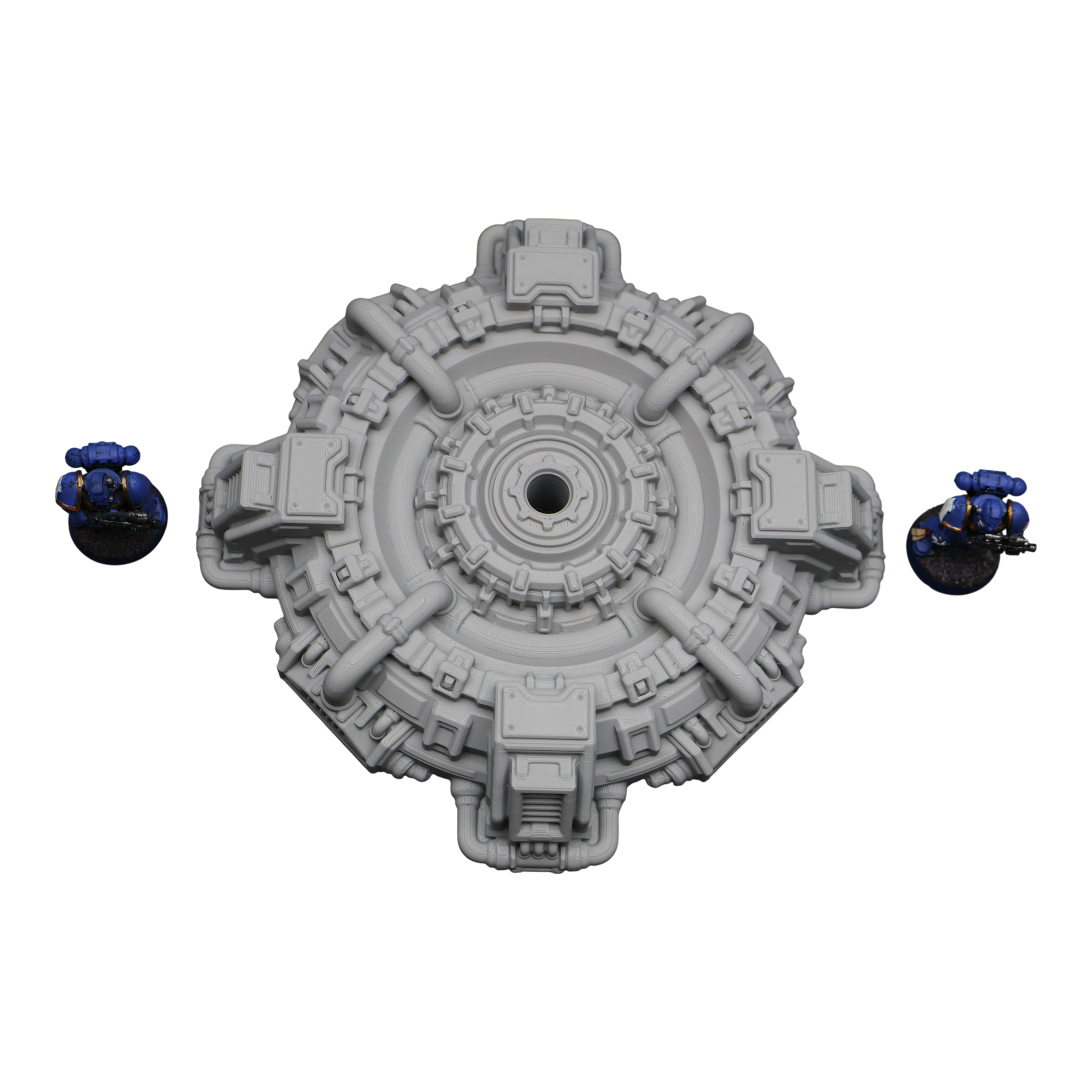 Wargaming 28mm scatter terrain scenery showing 3D-printed item that is compatible with games such as Warhammer 40K, Star Wars Legions, D+D, Dungeons and Dragons, Sci-Fi, Fantasy and other miniature tabletop games. Brand Jawar3d found at www.jawar3d.co.uk.