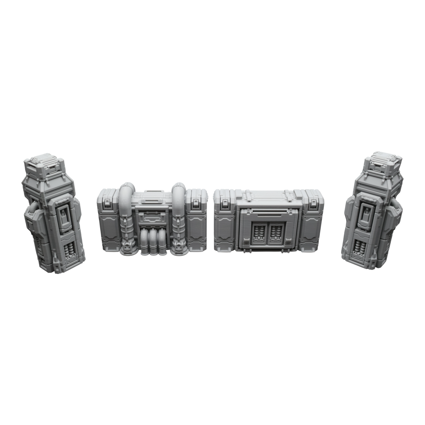 Wargaming 28mm scatter terrain scenery showing 3D-printed item that is compatible with games such as Warhammer 40K, Star Wars Legions, D+D, Dungeons and Dragons, Sci-Fi, Fantasy and other miniature tabletop games. Brand Jawar3d found at www.jawar3d.co.uk.