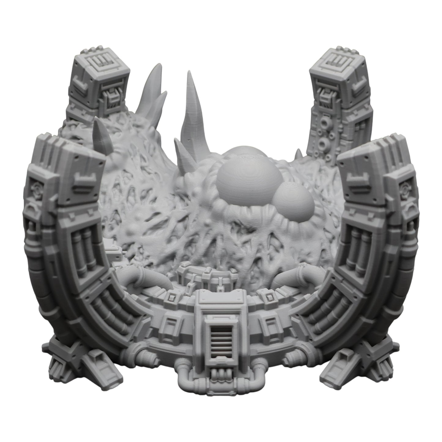 Wargaming 28mm scatter terrain scenery showing 3D-printed item that is compatible with games such as Warhammer 40K, Star Wars Legions, D+D, Dungeons and Dragons, Sci-Fi, Fantasy and other miniature tabletop games. Brand Jawar3d found at www.jawar3d.co.uk.