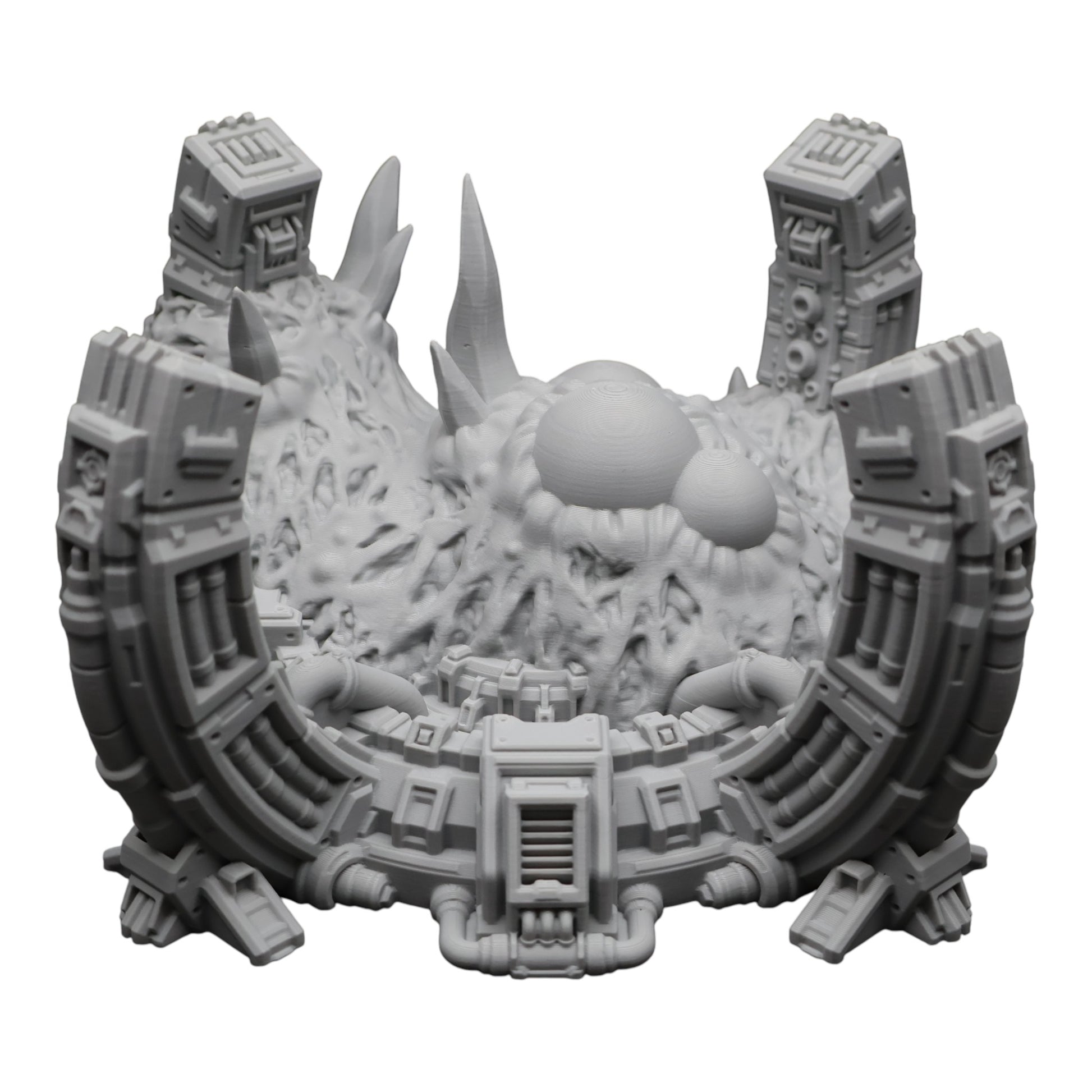 Wargaming 28mm scatter terrain scenery showing 3D-printed item that is compatible with games such as Warhammer 40K, Star Wars Legions, D+D, Dungeons and Dragons, Sci-Fi, Fantasy and other miniature tabletop games. Brand Jawar3d found at www.jawar3d.co.uk.