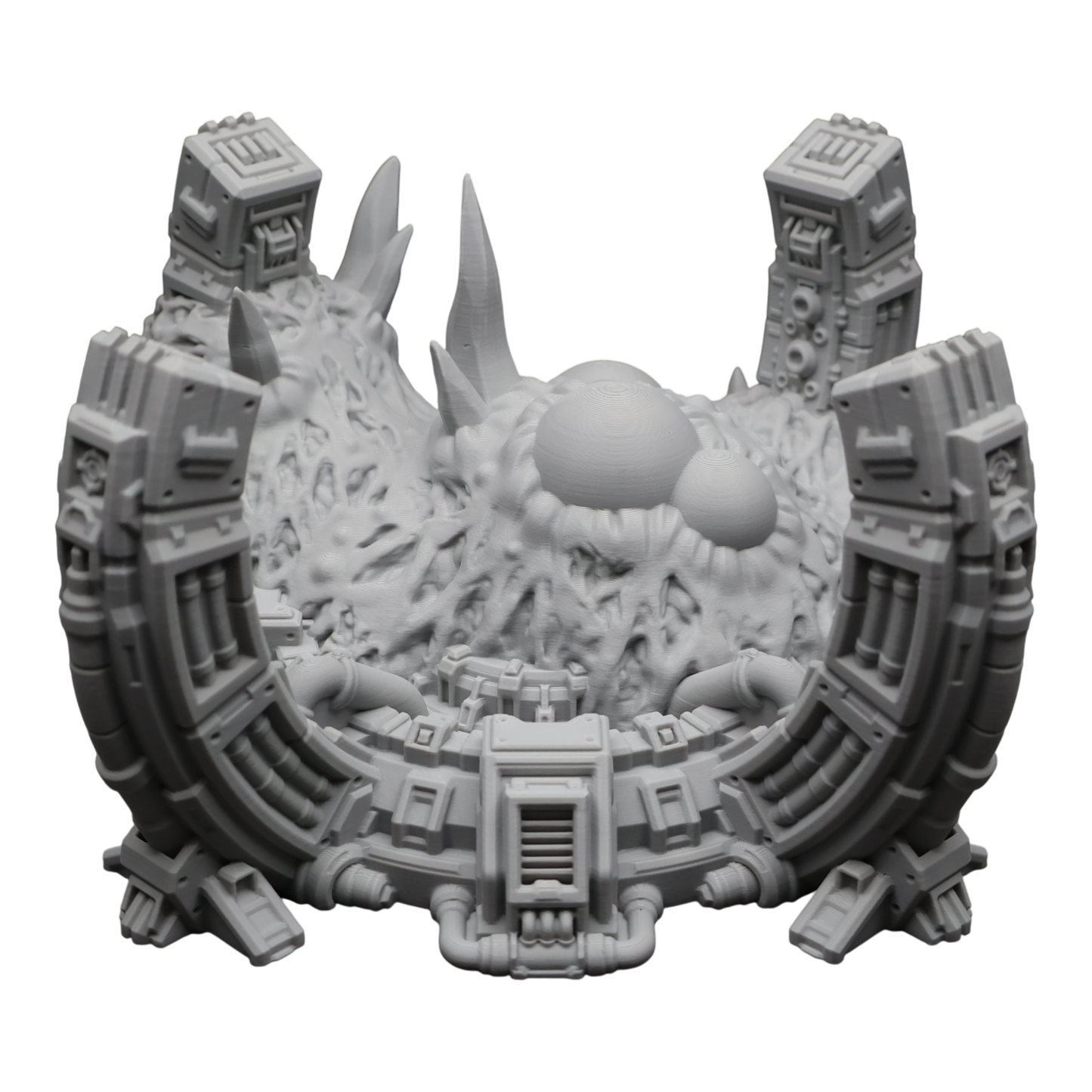 Wargaming 28mm scatter terrain scenery showing 3D-printed item that is compatible with games such as Warhammer 40K, Star Wars Legions, D+D, Dungeons and Dragons, Sci-Fi, Fantasy and other miniature tabletop games. Brand Jawar3d found at www.jawar3d.co.uk.