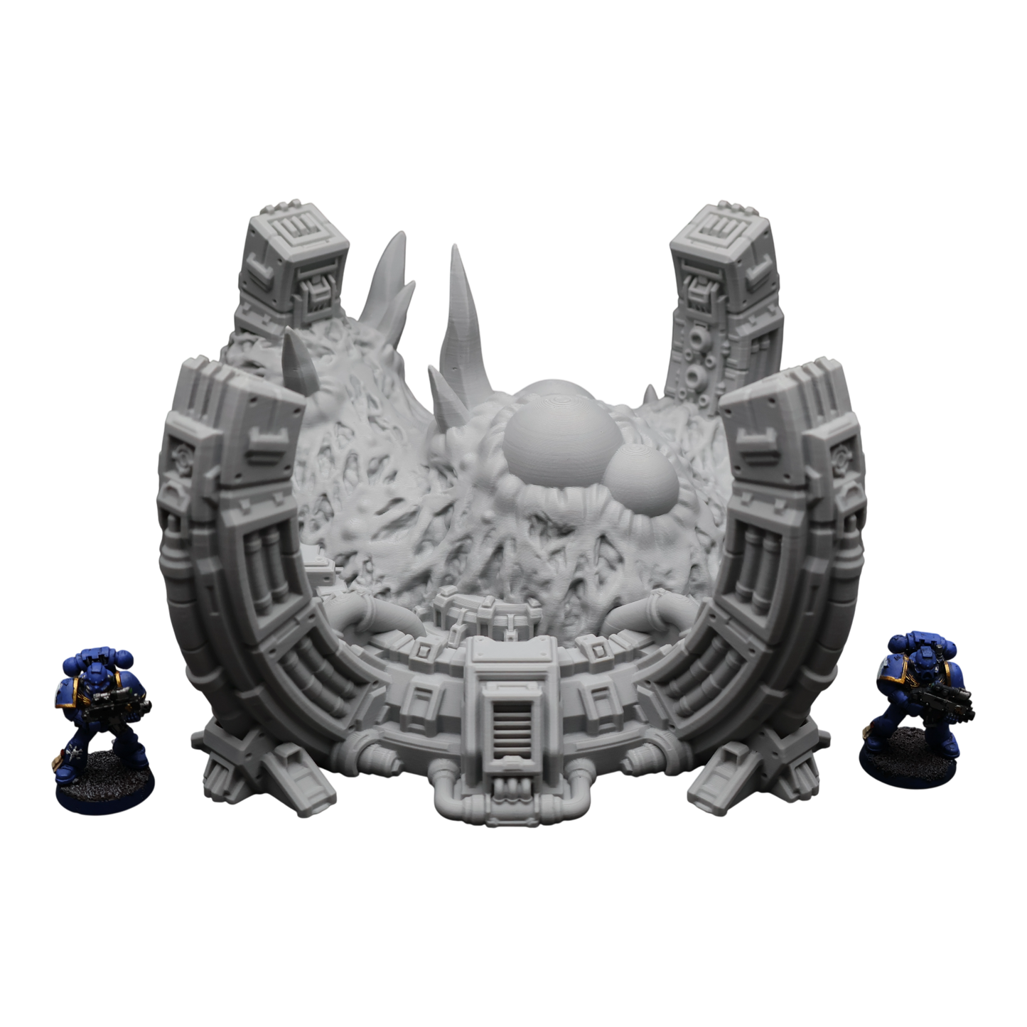 Wargaming 28mm scatter terrain scenery showing 3D-printed item that is compatible with games such as Warhammer 40K, Star Wars Legions, D+D, Dungeons and Dragons, Sci-Fi, Fantasy and other miniature tabletop games. Brand Jawar3d found at www.jawar3d.co.uk.