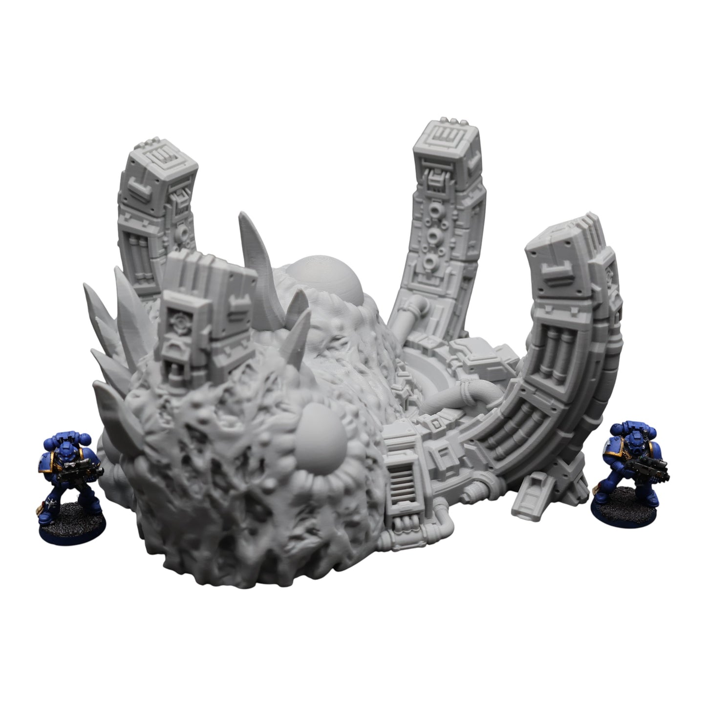 Wargaming 28mm scatter terrain scenery showing 3D-printed item that is compatible with games such as Warhammer 40K, Star Wars Legions, D+D, Dungeons and Dragons, Sci-Fi, Fantasy and other miniature tabletop games. Brand Jawar3d found at www.jawar3d.co.uk.