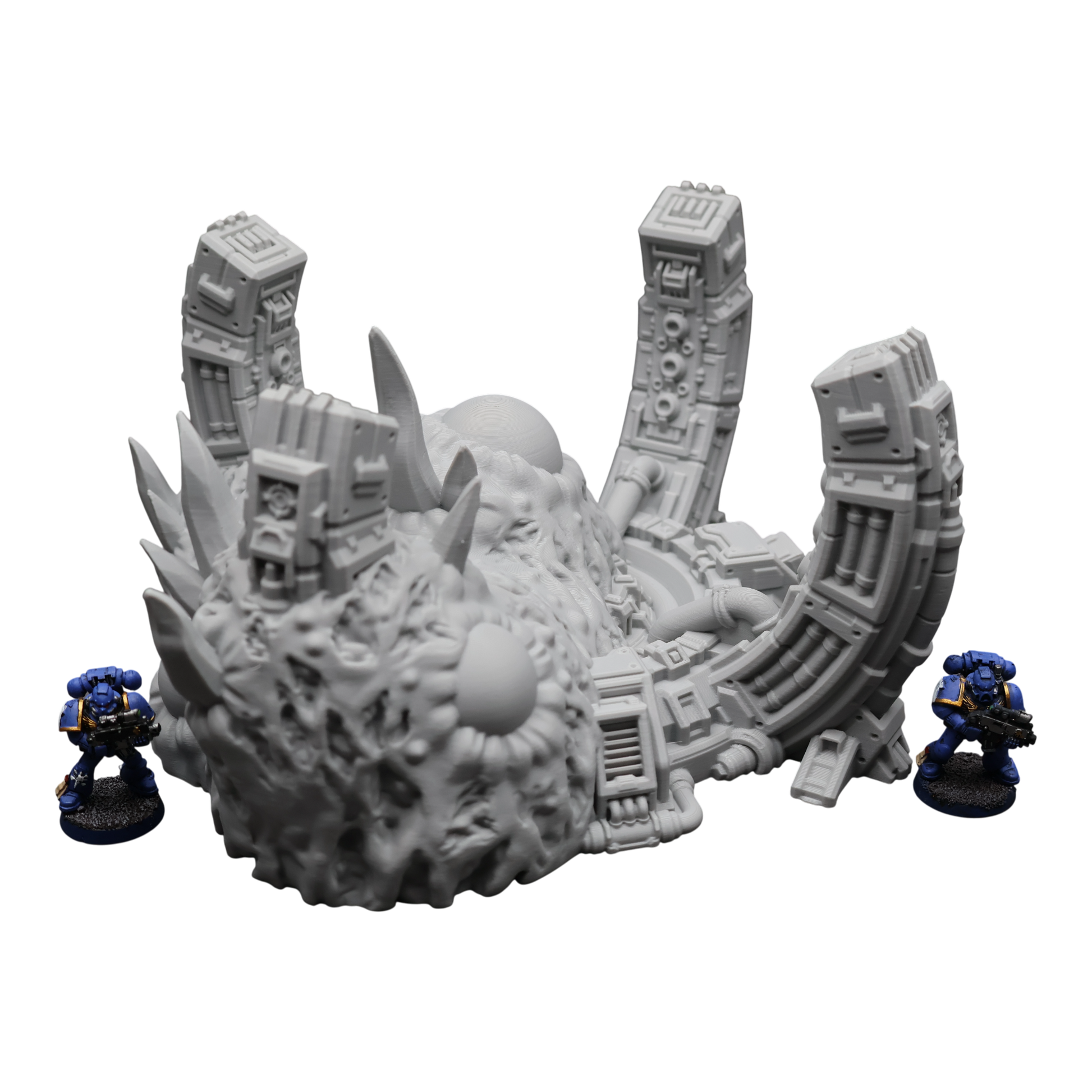 Wargaming 28mm scatter terrain scenery showing 3D-printed item that is compatible with games such as Warhammer 40K, Star Wars Legions, D+D, Dungeons and Dragons, Sci-Fi, Fantasy and other miniature tabletop games. Brand Jawar3d found at www.jawar3d.co.uk.