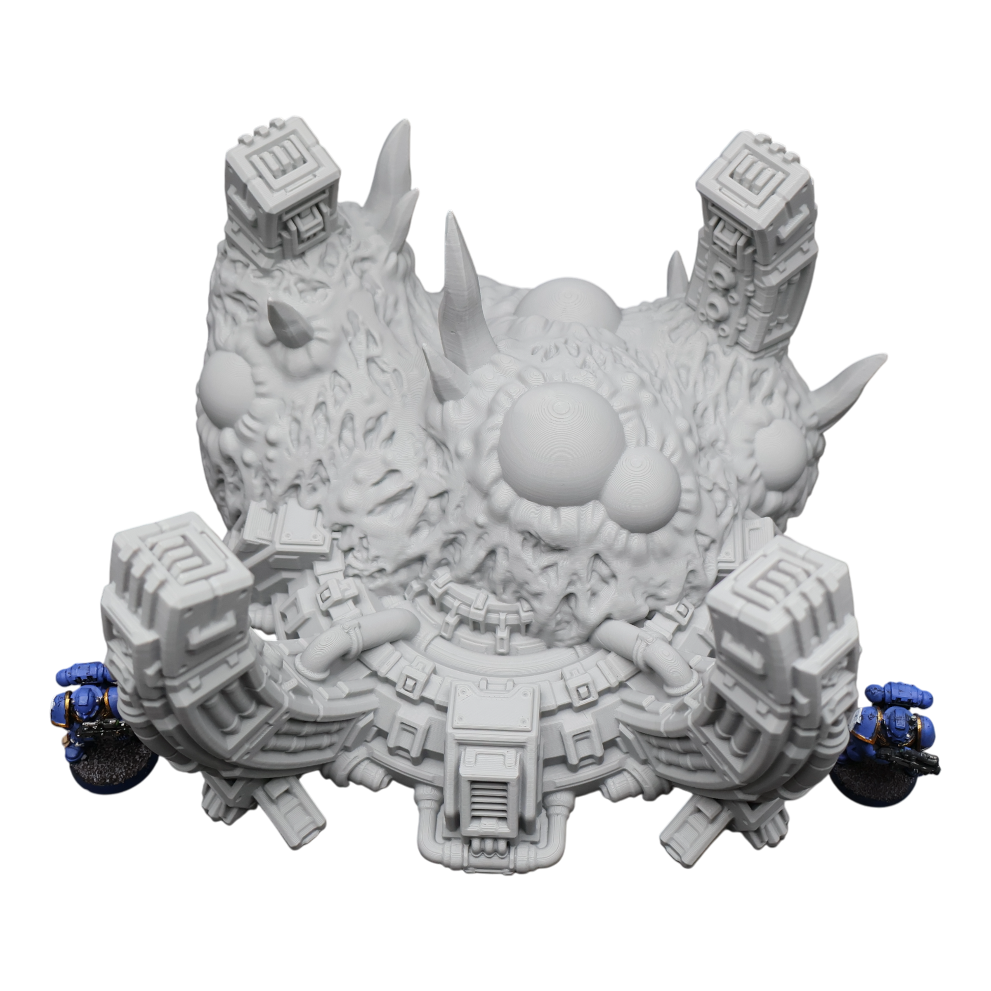 Wargaming 28mm scatter terrain scenery showing 3D-printed item that is compatible with games such as Warhammer 40K, Star Wars Legions, D+D, Dungeons and Dragons, Sci-Fi, Fantasy and other miniature tabletop games. Brand Jawar3d found at www.jawar3d.co.uk.