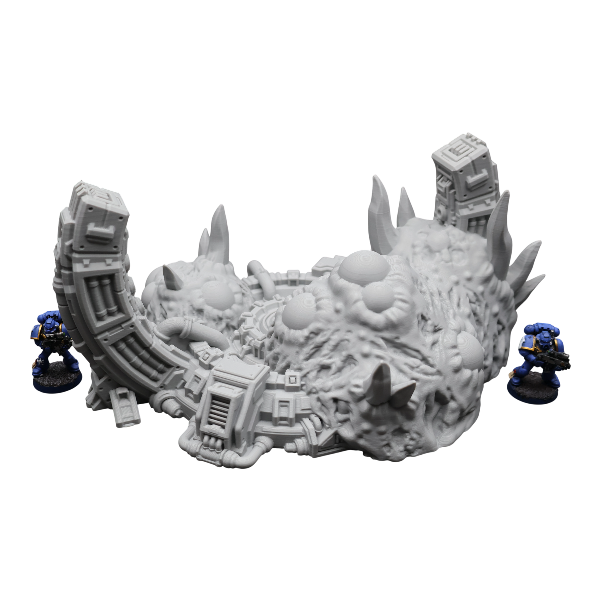Wargaming 28mm scatter terrain scenery showing 3D-printed item that is compatible with games such as Warhammer 40K, Star Wars Legions, D+D, Dungeons and Dragons, Sci-Fi, Fantasy and other miniature tabletop games. Brand Jawar3d found at www.jawar3d.co.uk.