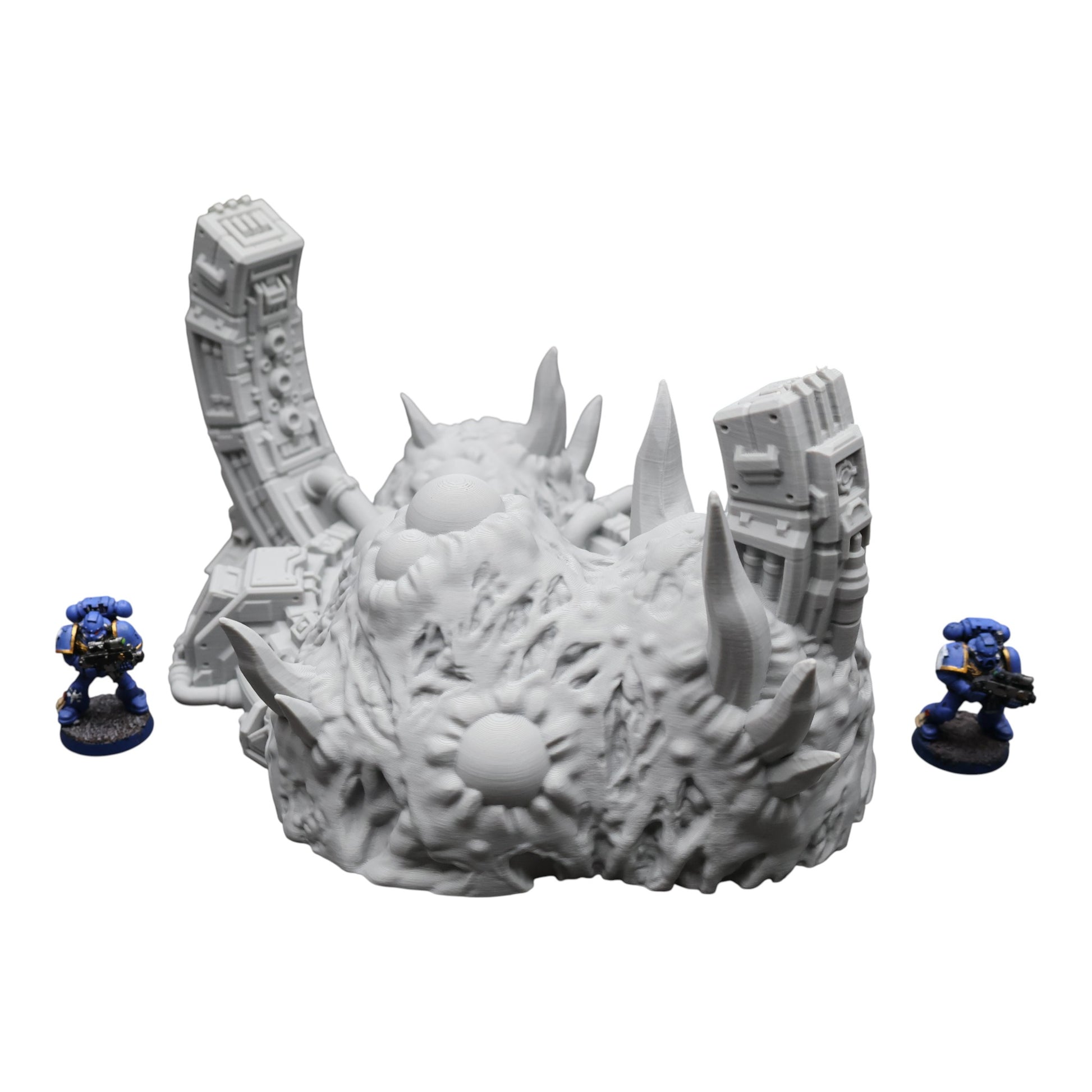 Wargaming 28mm scatter terrain scenery showing 3D-printed item that is compatible with games such as Warhammer 40K, Star Wars Legions, D+D, Dungeons and Dragons, Sci-Fi, Fantasy and other miniature tabletop games. Brand Jawar3d found at www.jawar3d.co.uk.