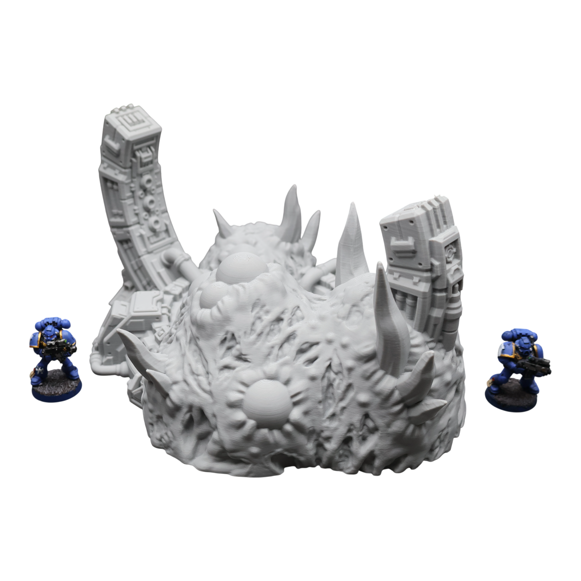 Wargaming 28mm scatter terrain scenery showing 3D-printed item that is compatible with games such as Warhammer 40K, Star Wars Legions, D+D, Dungeons and Dragons, Sci-Fi, Fantasy and other miniature tabletop games. Brand Jawar3d found at www.jawar3d.co.uk.