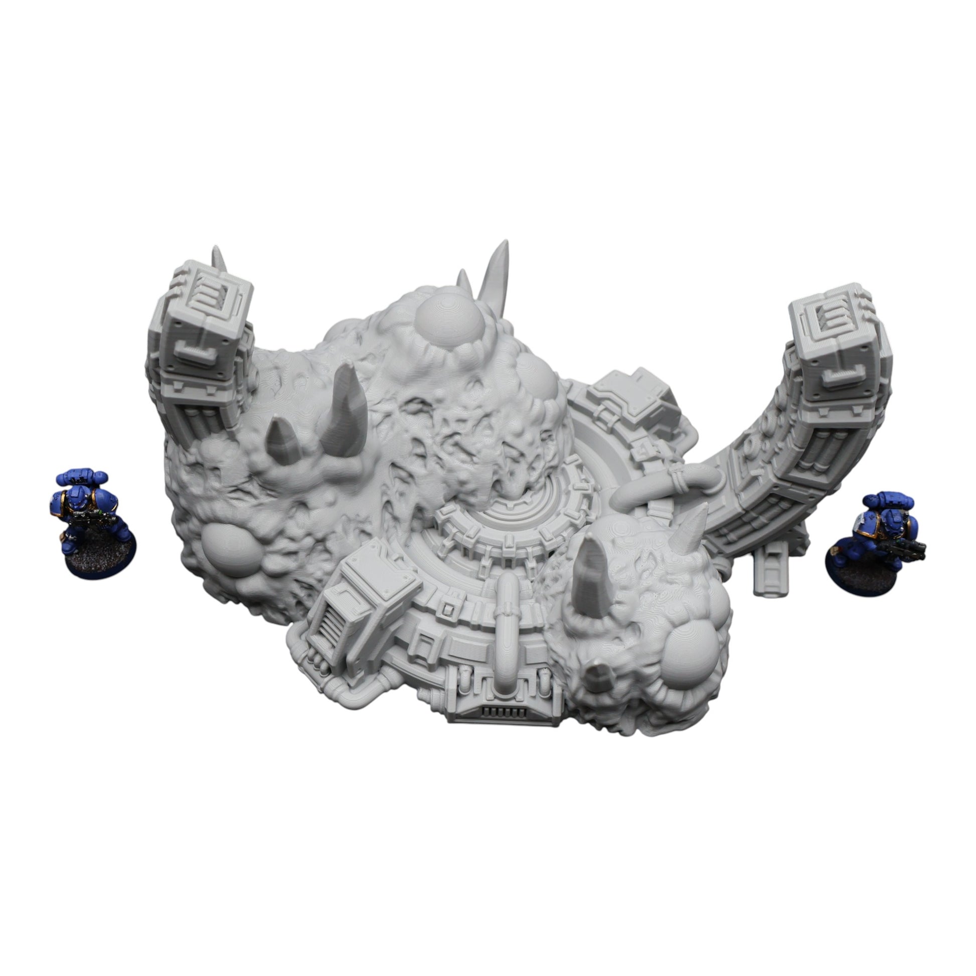 Wargaming 28mm scatter terrain scenery showing 3D-printed item that is compatible with games such as Warhammer 40K, Star Wars Legions, D+D, Dungeons and Dragons, Sci-Fi, Fantasy and other miniature tabletop games. Brand Jawar3d found at www.jawar3d.co.uk.