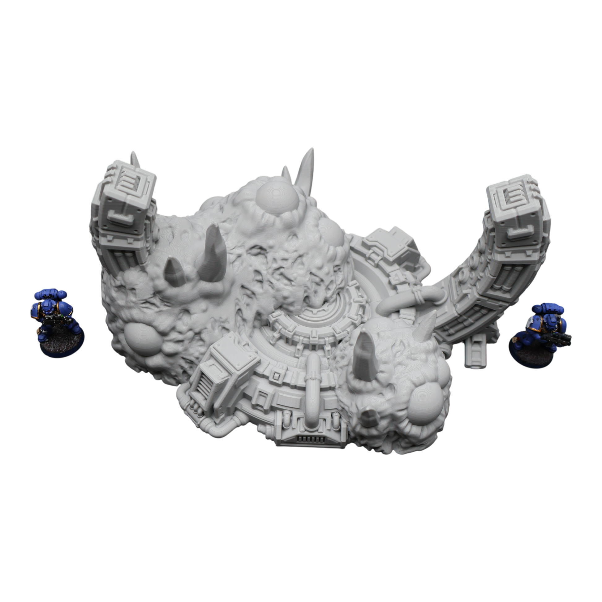 Wargaming 28mm scatter terrain scenery showing 3D-printed item that is compatible with games such as Warhammer 40K, Star Wars Legions, D+D, Dungeons and Dragons, Sci-Fi, Fantasy and other miniature tabletop games. Brand Jawar3d found at www.jawar3d.co.uk.