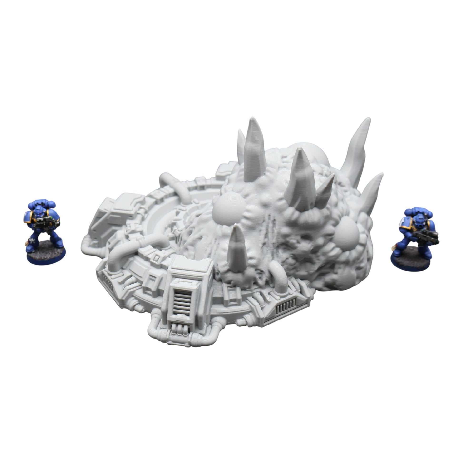 Wargaming 28mm scatter terrain scenery showing 3D-printed item that is compatible with games such as Warhammer 40K, Star Wars Legions, D+D, Dungeons and Dragons, Sci-Fi, Fantasy and other miniature tabletop games. Brand Jawar3d found at www.jawar3d.co.uk.