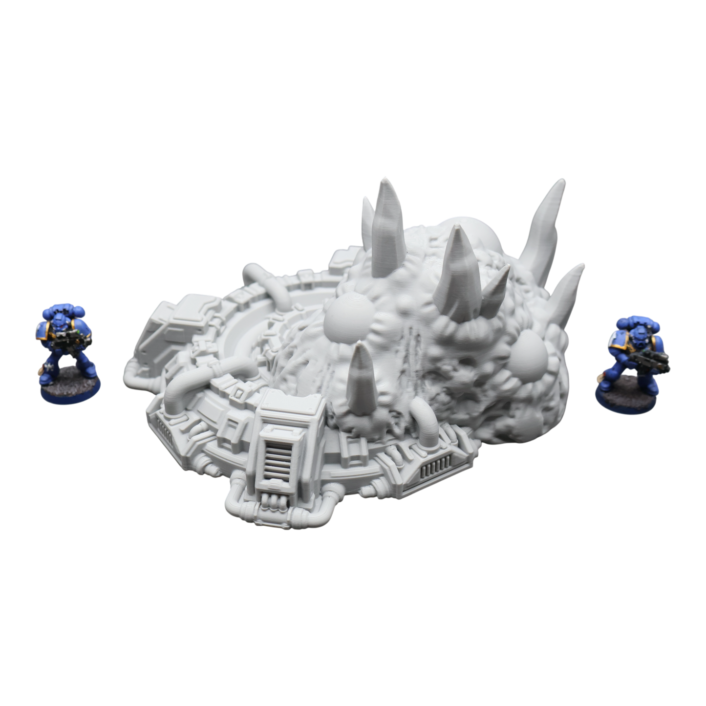 Wargaming 28mm scatter terrain scenery showing 3D-printed item that is compatible with games such as Warhammer 40K, Star Wars Legions, D+D, Dungeons and Dragons, Sci-Fi, Fantasy and other miniature tabletop games. Brand Jawar3d found at www.jawar3d.co.uk.