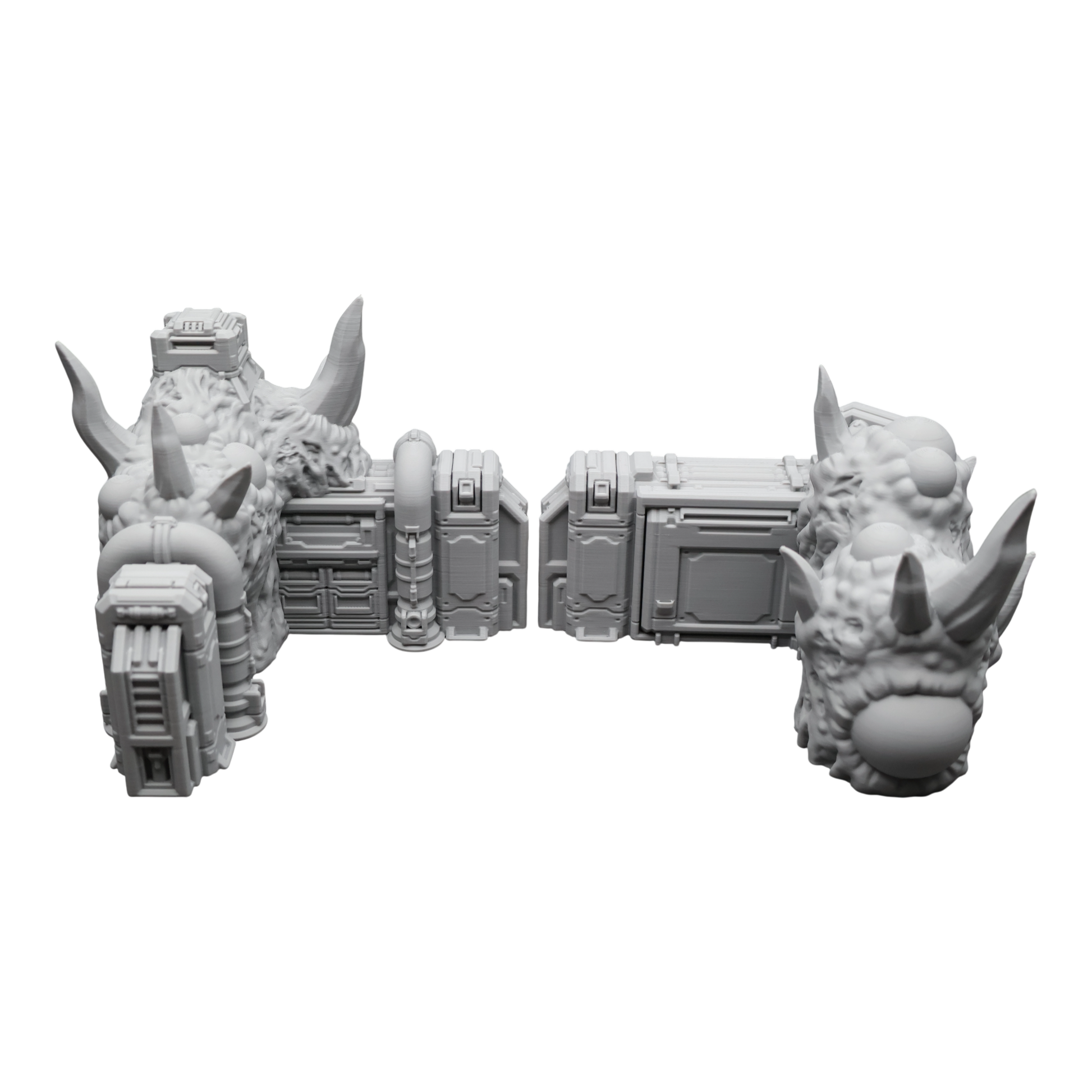 Wargaming 28mm scatter terrain scenery showing 3D-printed item that is compatible with games such as Warhammer 40K, Star Wars Legions, D+D, Dungeons and Dragons, Sci-Fi, Fantasy and other miniature tabletop games. Brand Jawar3d found at www.jawar3d.co.uk.