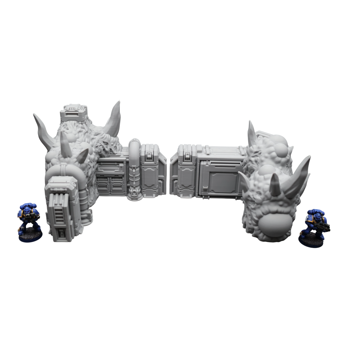 Wargaming 28mm scatter terrain scenery showing 3D-printed item that is compatible with games such as Warhammer 40K, Star Wars Legions, D+D, Dungeons and Dragons, Sci-Fi, Fantasy and other miniature tabletop games. Brand Jawar3d found at www.jawar3d.co.uk.