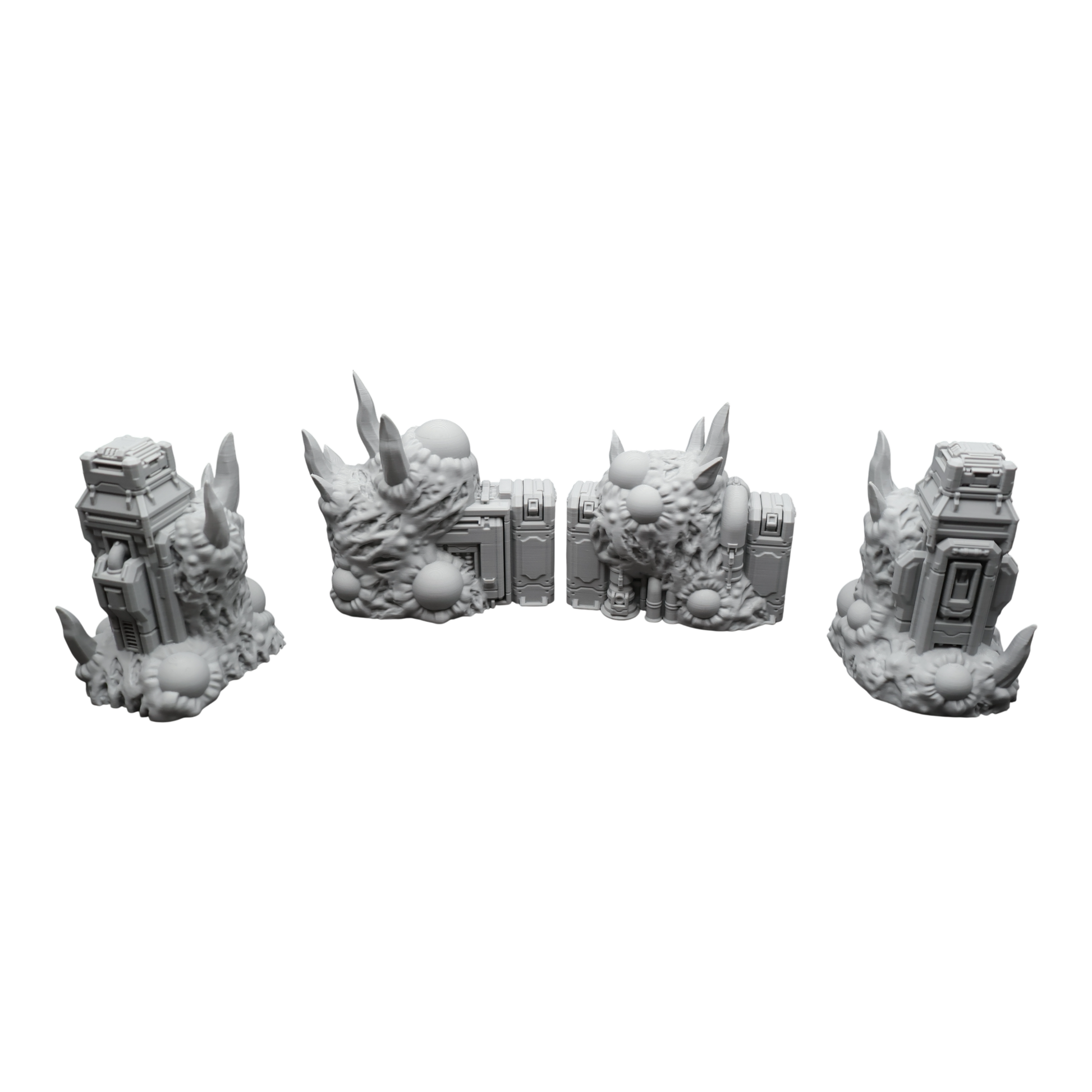 Wargaming 28mm scatter terrain scenery showing 3D-printed item that is compatible with games such as Warhammer 40K, Star Wars Legions, D+D, Dungeons and Dragons, Sci-Fi, Fantasy and other miniature tabletop games. Brand Jawar3d found at www.jawar3d.co.uk.
