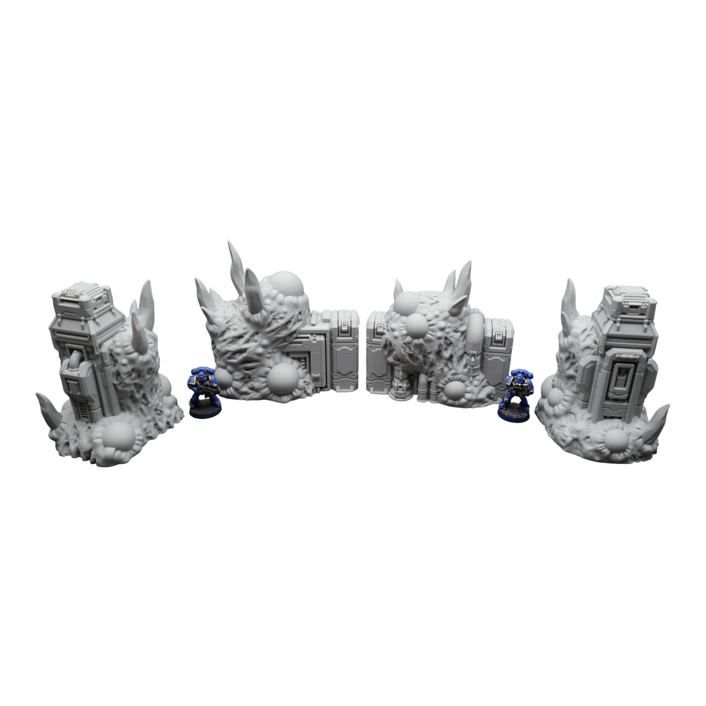 Wargaming 28mm scatter terrain scenery showing 3D-printed item that is compatible with games such as Warhammer 40K, Star Wars Legions, D+D, Dungeons and Dragons, Sci-Fi, Fantasy and other miniature tabletop games. Brand Jawar3d found at www.jawar3d.co.uk.