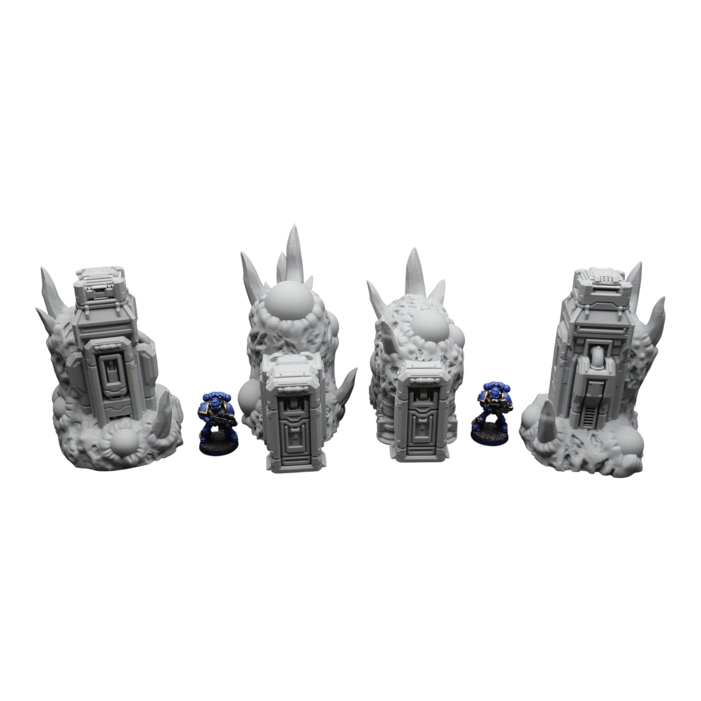 Wargaming 28mm scatter terrain scenery showing 3D-printed item that is compatible with games such as Warhammer 40K, Star Wars Legions, D+D, Dungeons and Dragons, Sci-Fi, Fantasy and other miniature tabletop games. Brand Jawar3d found at www.jawar3d.co.uk.