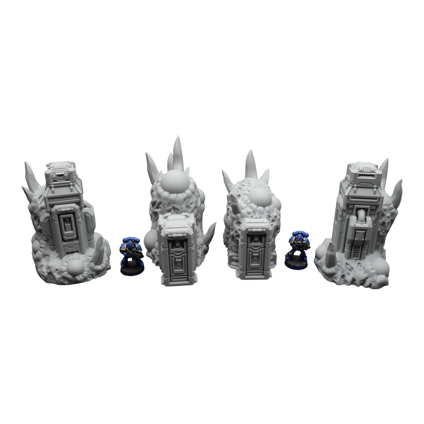 Wargaming 28mm scatter terrain scenery showing 3D-printed item that is compatible with games such as Warhammer 40K, Star Wars Legions, D+D, Dungeons and Dragons, Sci-Fi, Fantasy and other miniature tabletop games. Brand Jawar3d found at www.jawar3d.co.uk.
