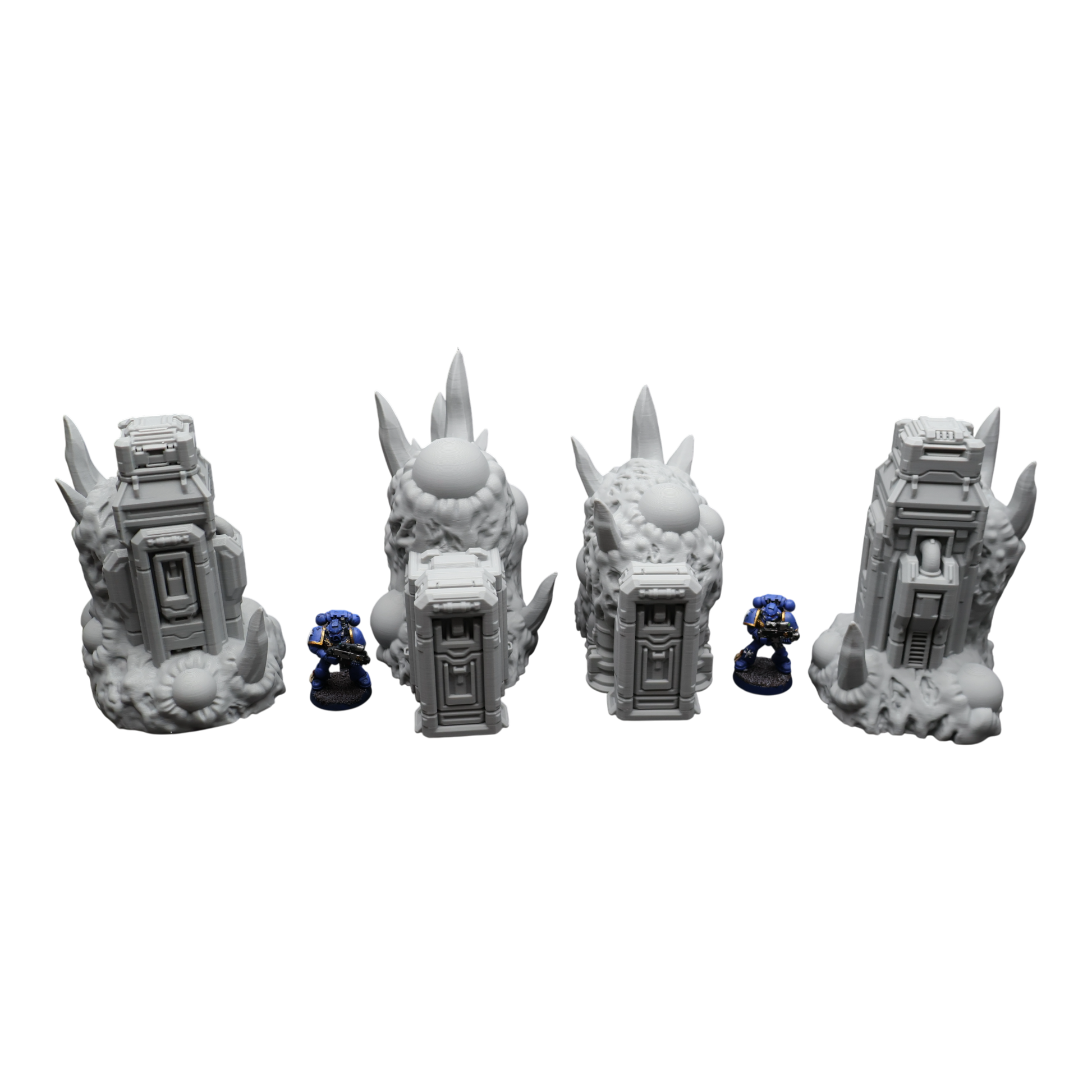 Wargaming 28mm scatter terrain scenery showing 3D-printed item that is compatible with games such as Warhammer 40K, Star Wars Legions, D+D, Dungeons and Dragons, Sci-Fi, Fantasy and other miniature tabletop games. Brand Jawar3d found at www.jawar3d.co.uk.