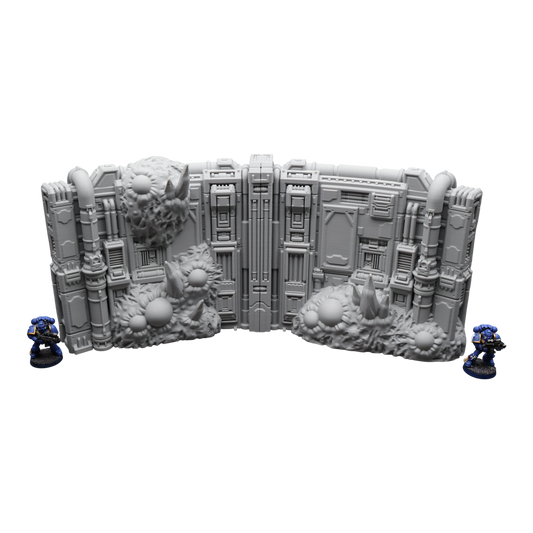Wargaming 28mm scatter terrain scenery showing 3D-printed item that is compatible with games such as Warhammer 40K, Star Wars Legions, D+D, Dungeons and Dragons, Sci-Fi, Fantasy and other miniature tabletop games. Brand Jawar3d found at www.jawar3d.co.uk.