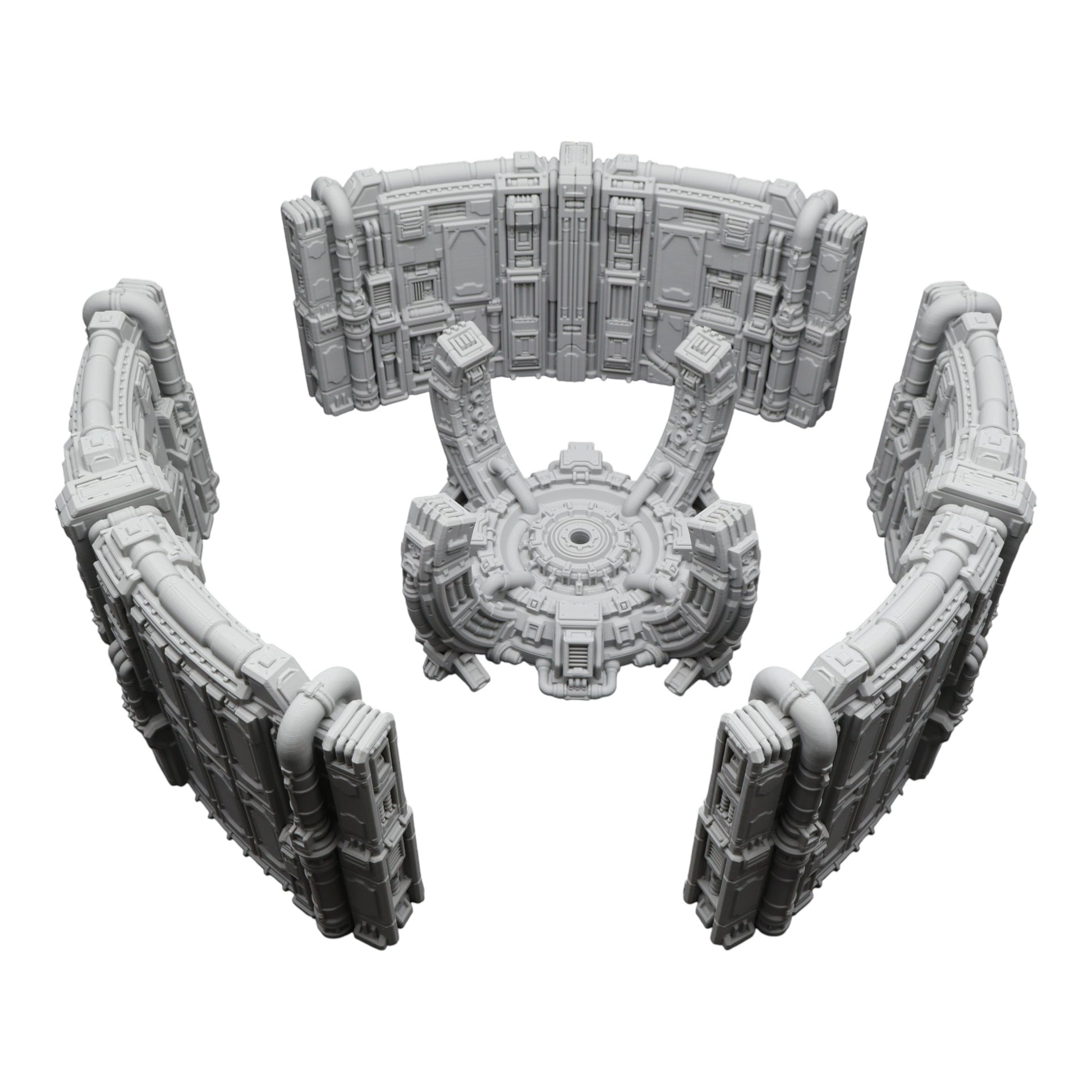 Wargaming 28mm scatter terrain scenery showing 3D-printed item that is compatible with games such as Warhammer 40K, Star Wars Legions, D+D, Dungeons and Dragons, Sci-Fi, Fantasy and other miniature tabletop games. Brand Jawar3d found at www.jawar3d.co.uk.