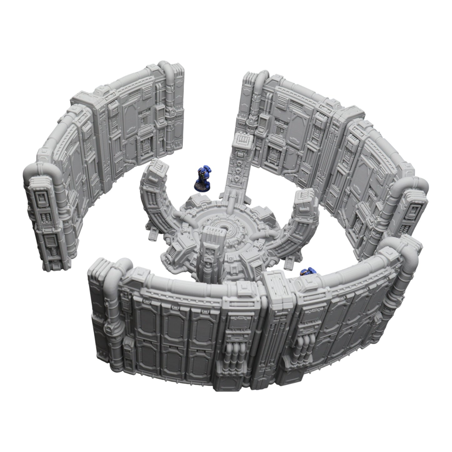 Wargaming 28mm scatter terrain scenery showing 3D-printed item that is compatible with games such as Warhammer 40K, Star Wars Legions, D+D, Dungeons and Dragons, Sci-Fi, Fantasy and other miniature tabletop games. Brand Jawar3d found at www.jawar3d.co.uk.