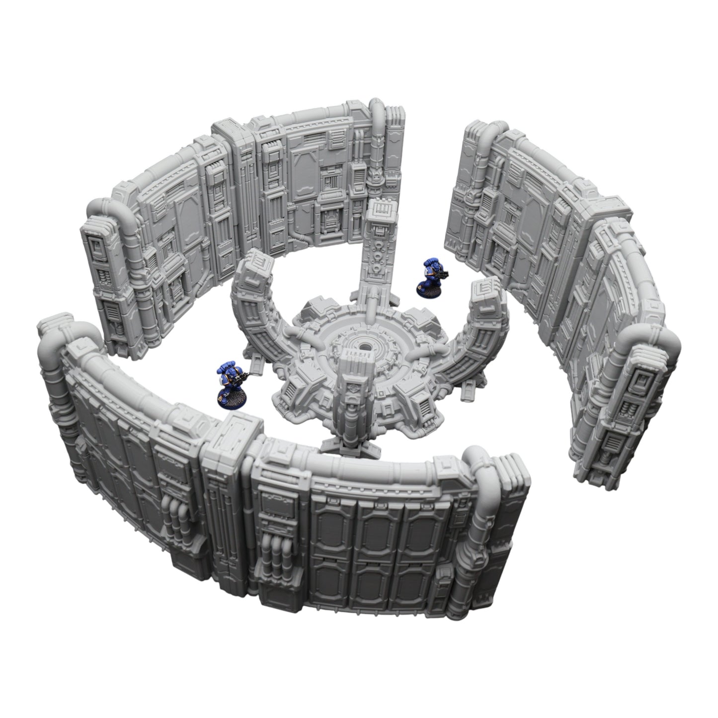 Wargaming 28mm scatter terrain scenery showing 3D-printed item that is compatible with games such as Warhammer 40K, Star Wars Legions, D+D, Dungeons and Dragons, Sci-Fi, Fantasy and other miniature tabletop games. Brand Jawar3d found at www.jawar3d.co.uk.