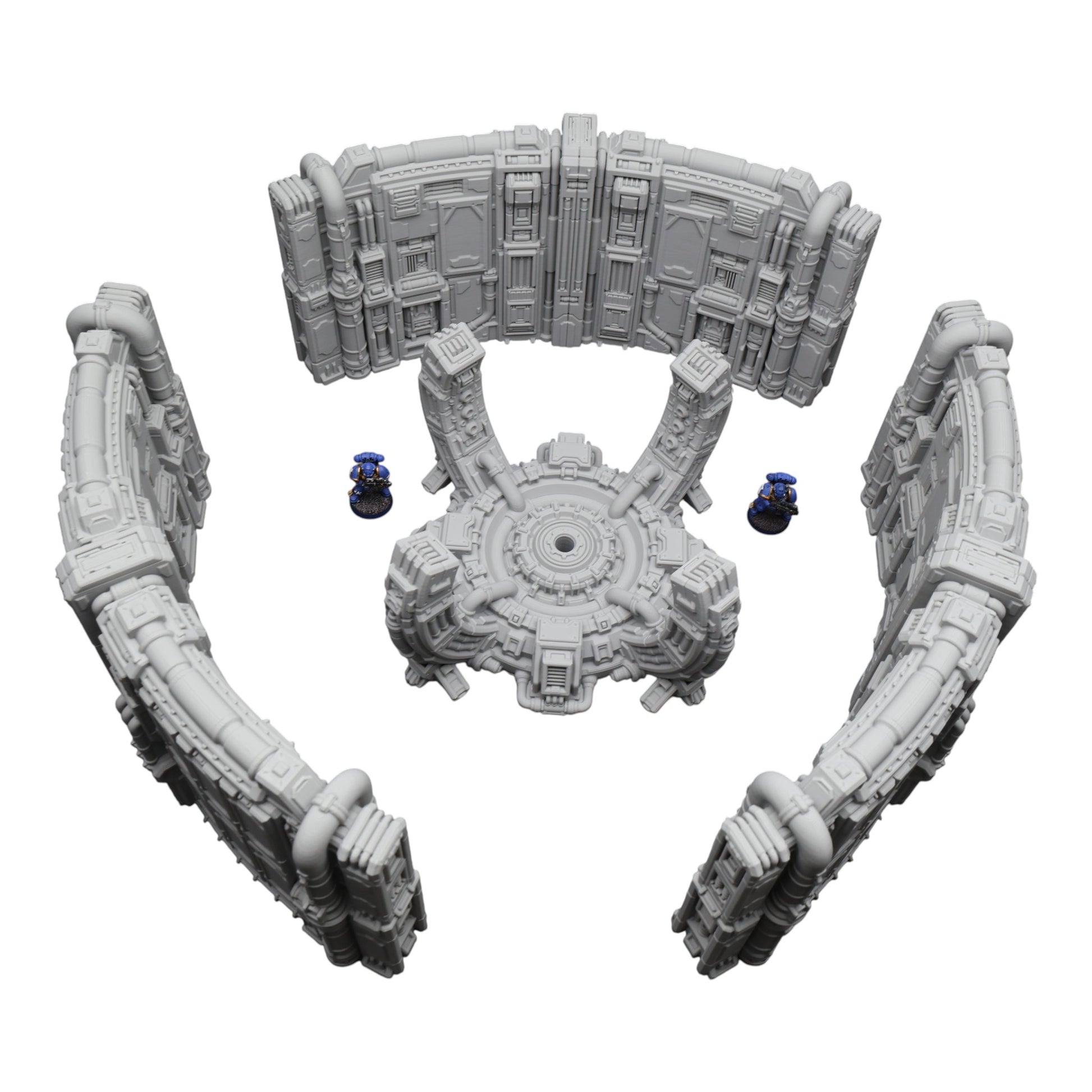 Wargaming 28mm scatter terrain scenery showing 3D-printed item that is compatible with games such as Warhammer 40K, Star Wars Legions, D+D, Dungeons and Dragons, Sci-Fi, Fantasy and other miniature tabletop games. Brand Jawar3d found at www.jawar3d.co.uk.