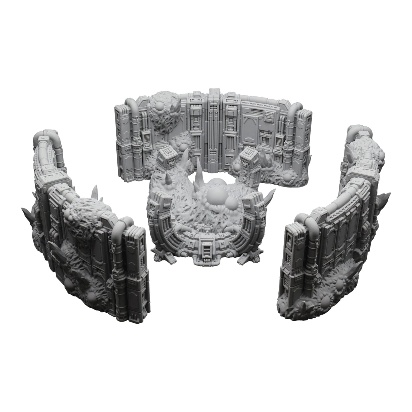 Wargaming 28mm scatter terrain scenery showing 3D-printed item that is compatible with games such as Warhammer 40K, Star Wars Legions, D+D, Dungeons and Dragons, Sci-Fi, Fantasy and other miniature tabletop games. Brand Jawar3d found at www.jawar3d.co.uk.