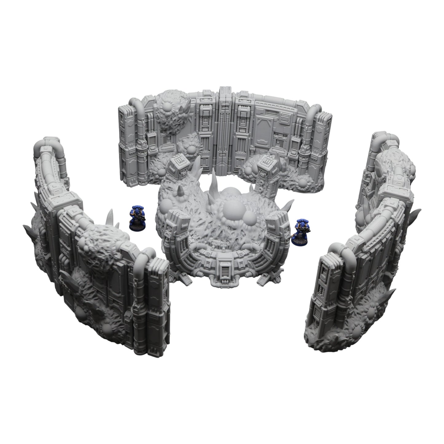 Wargaming 28mm scatter terrain scenery showing 3D-printed item that is compatible with games such as Warhammer 40K, Star Wars Legions, D+D, Dungeons and Dragons, Sci-Fi, Fantasy and other miniature tabletop games. Brand Jawar3d found at www.jawar3d.co.uk.